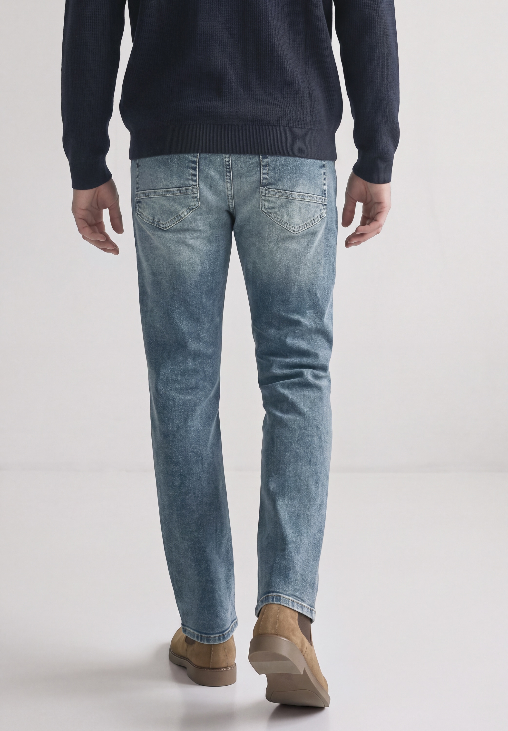 STREET ONE MEN Regular-fit-Jeans 5-Pocket-Style