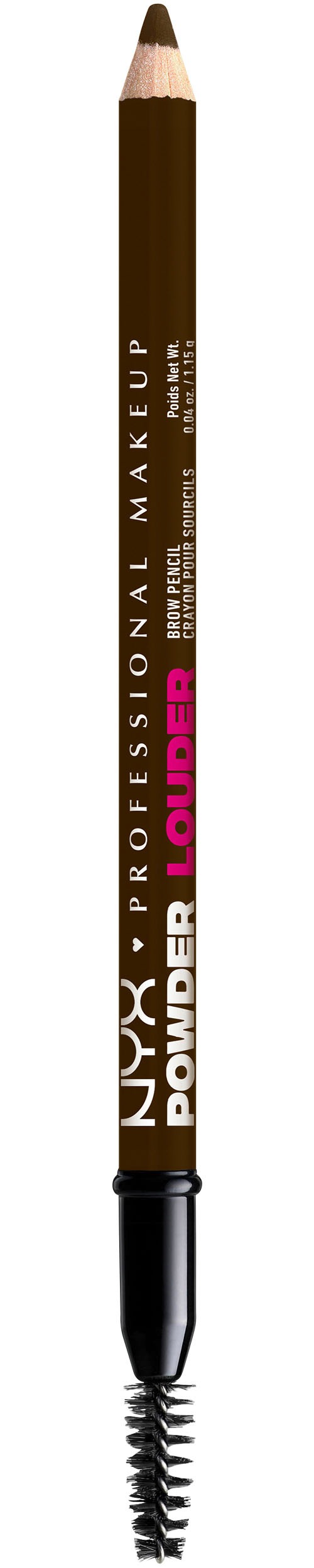 NYX Augenbrauenpflege »Makeup Powder Louder Brow Pencil«, mit Mikrofiber