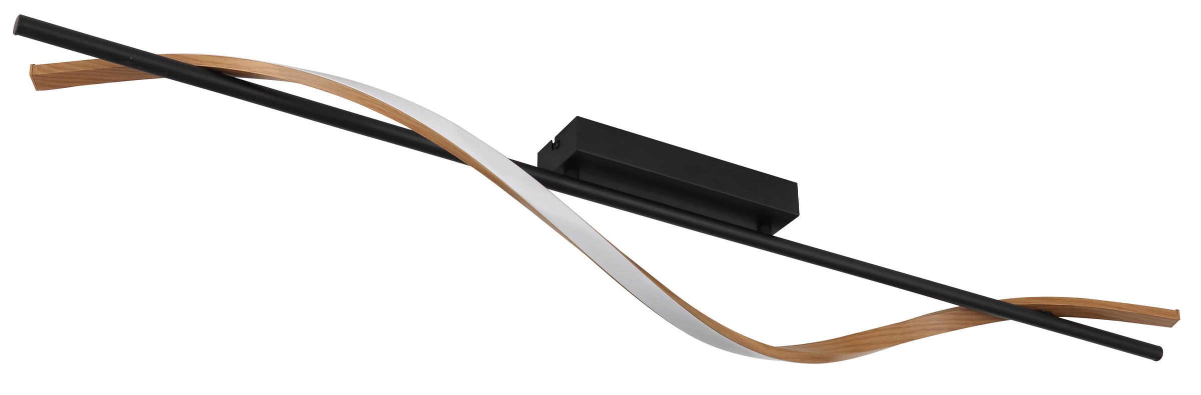 GLOBO LIGHTING Deckenleuchte »WATKINS« LED-Modul 1 Stk. Warmweiß Deckenlampe Wohnzimmer-Leuchte Schlafzimmer-Leuchte Flur Küche