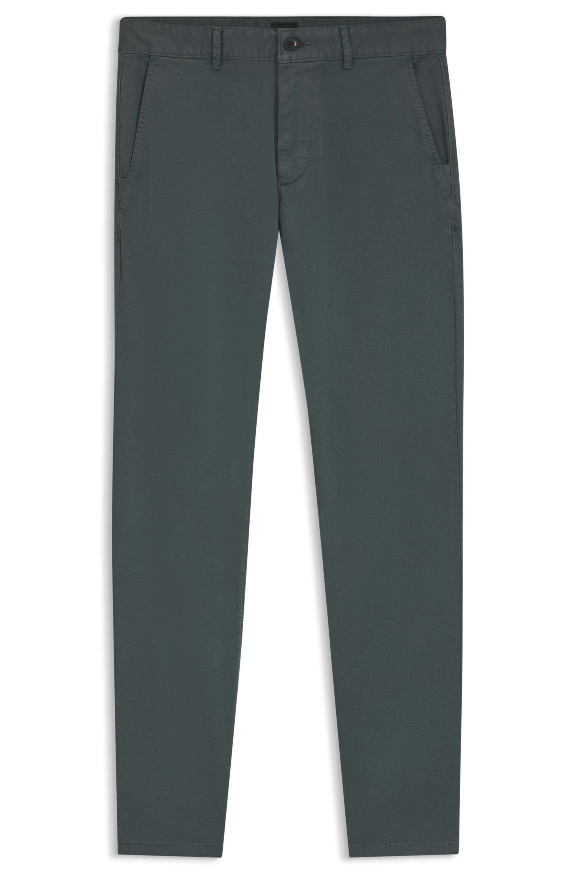 BOSS ORANGE Chinohose "Slim-fit" Aus komfortabler Stretch-Baumwolle und mit praktischen Gesäßtaschen