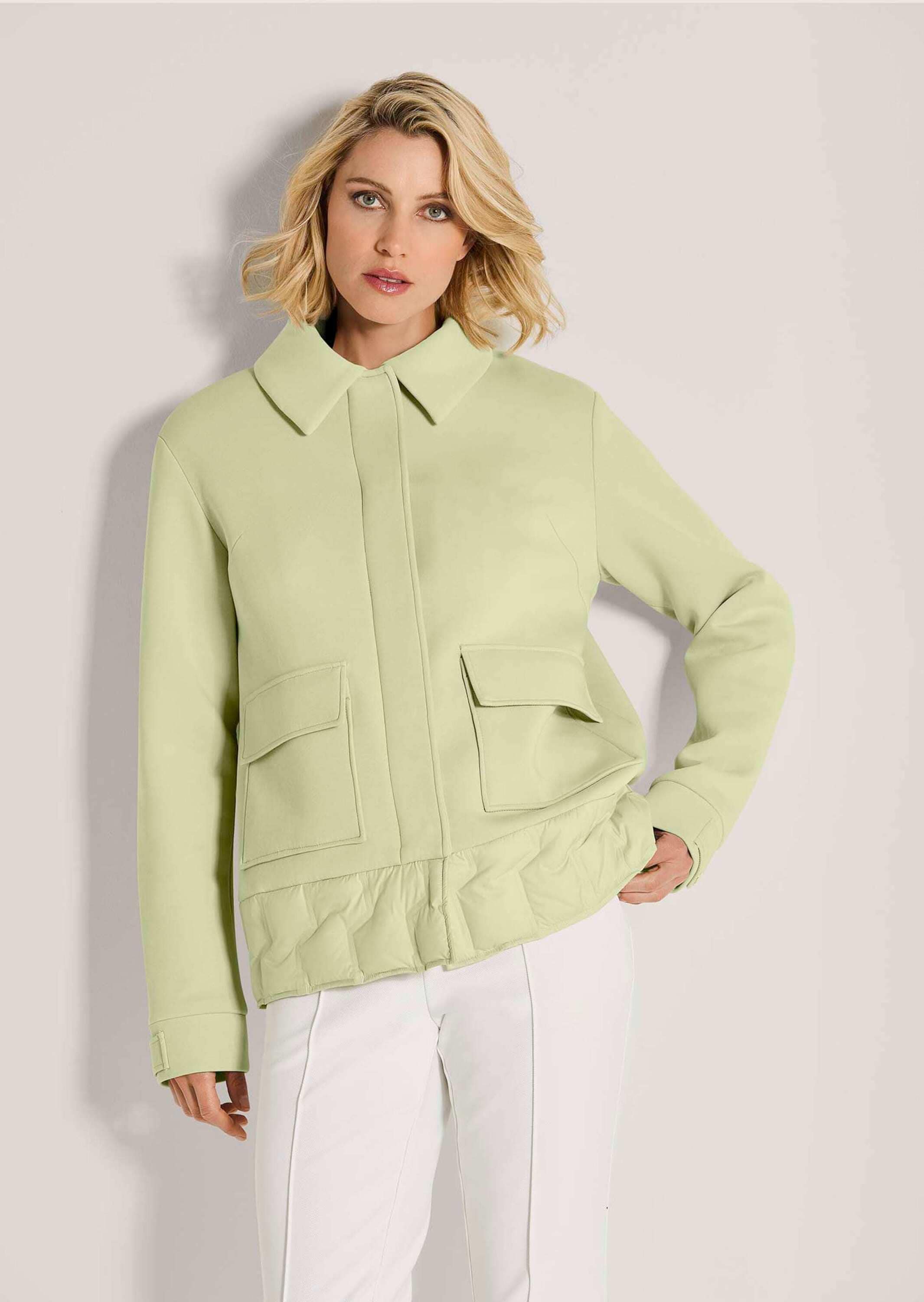 MADELEINE Kurzjacke »Scuba-Jacke Kurzjacke mit Druckknopfverschluss«