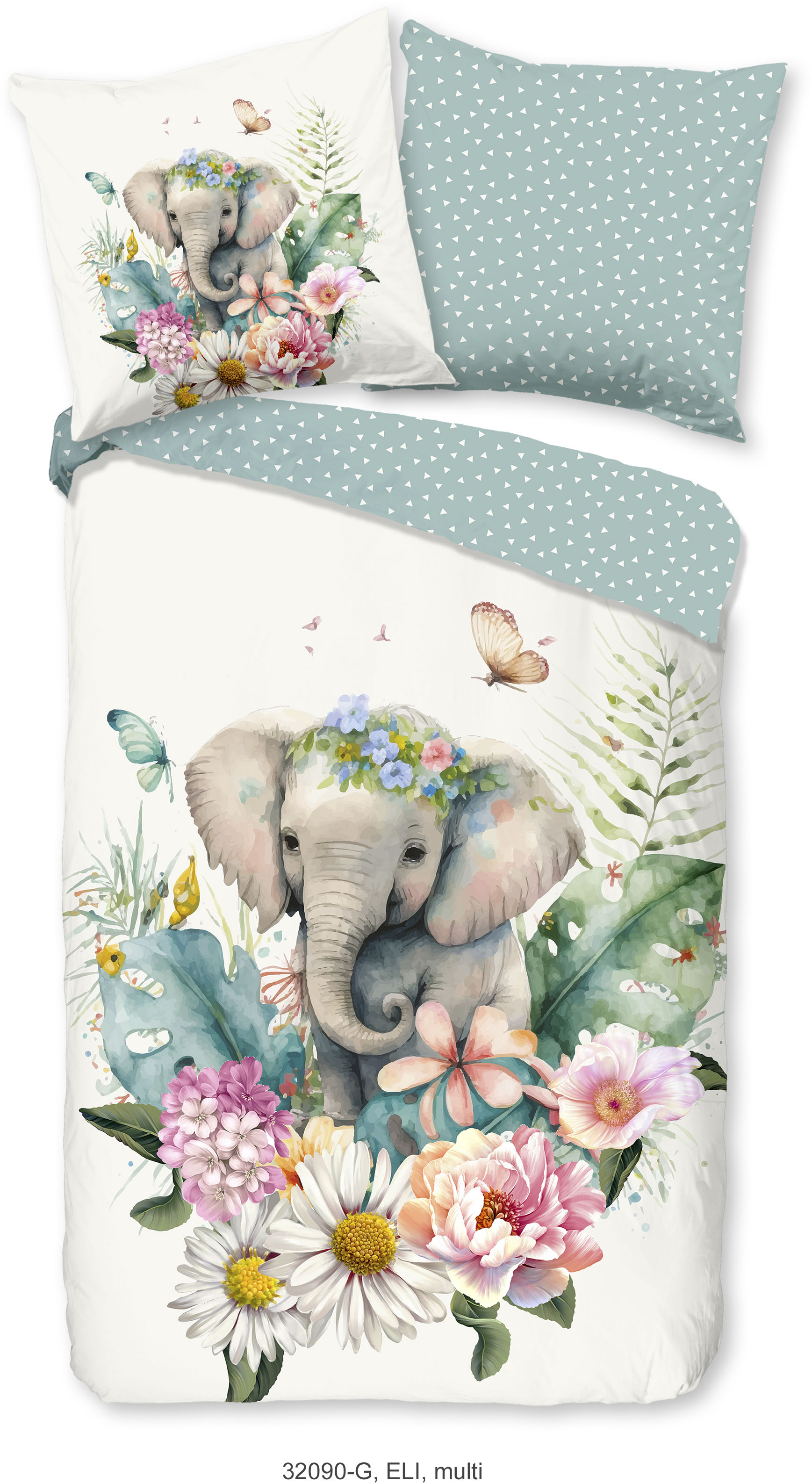 good morning Kinderbettwäsche "Eli" 2 Stk. tlg. Baumwolle, 135x200, Reißver günstig online kaufen