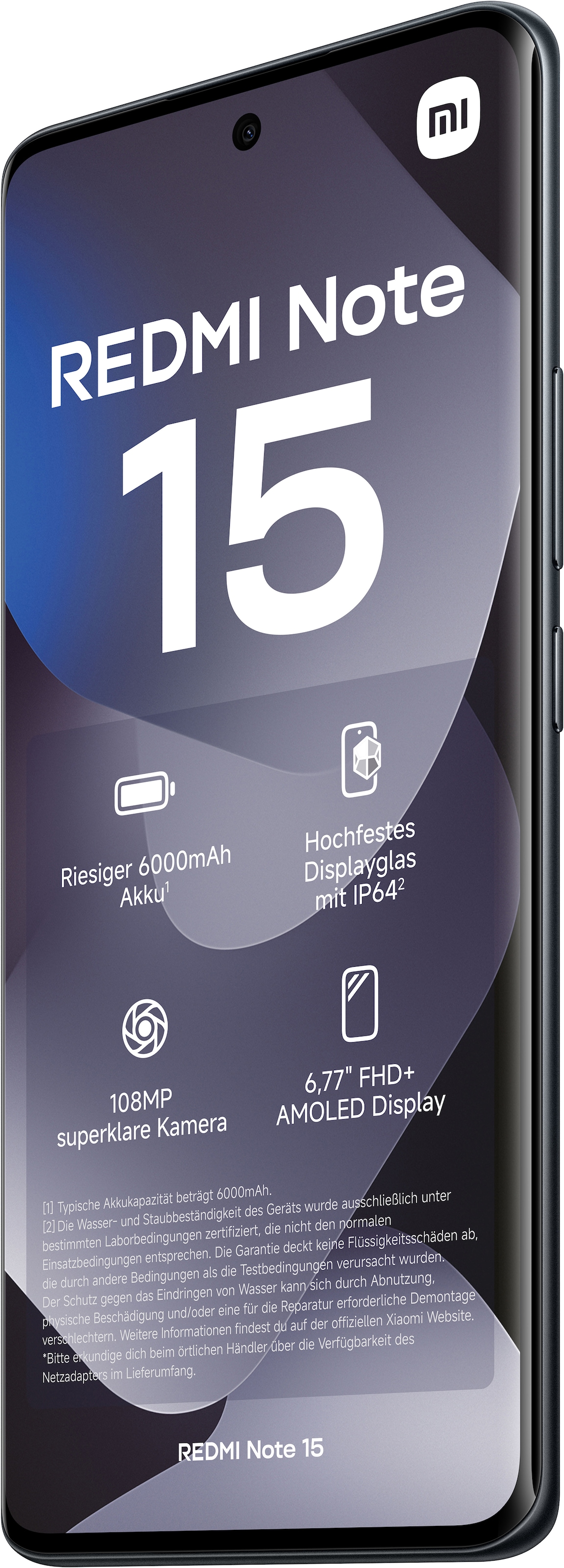 Xiaomi Smartphone »Redmi Note 15 6+128« black