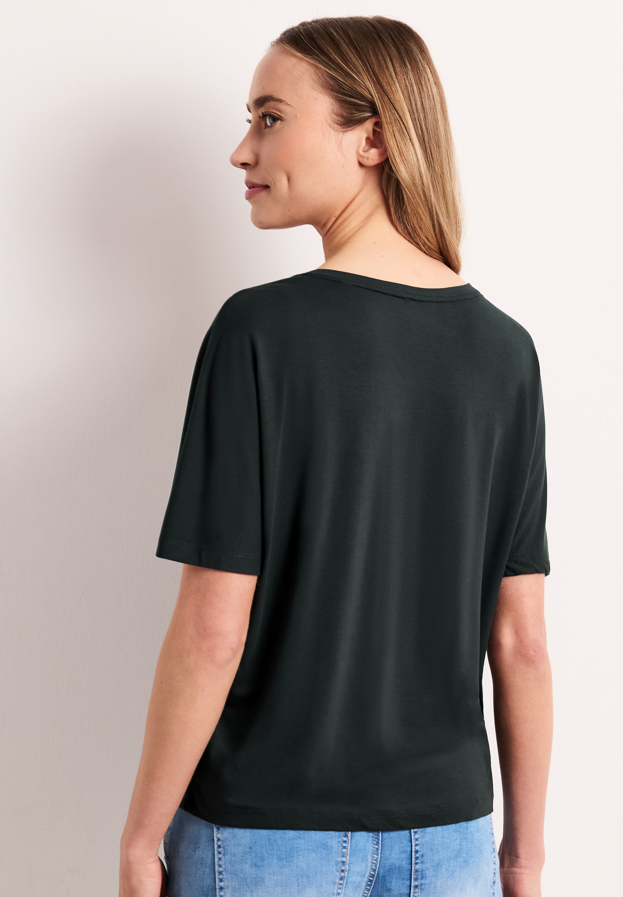 STREET ONE T-Shirt mit Rundhalsausschnitt