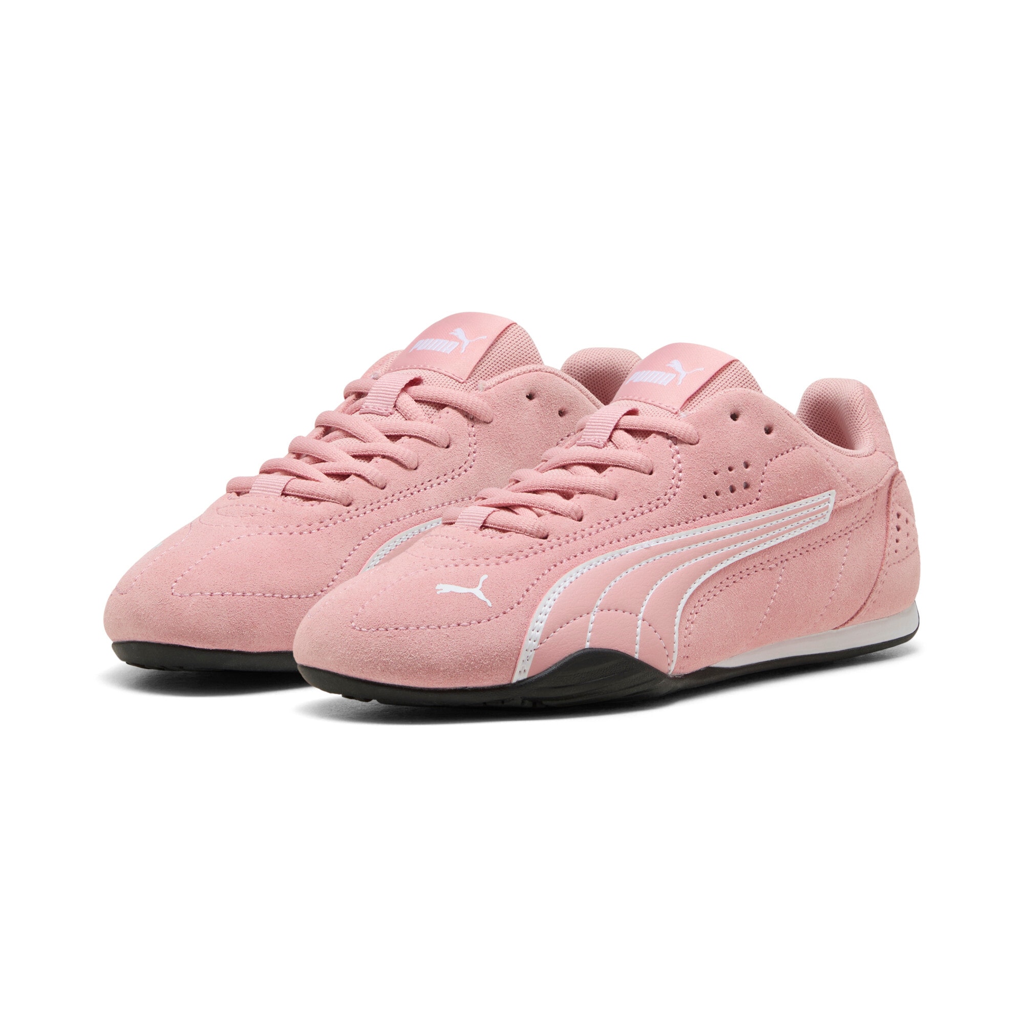 PUMA Sneaker "CATCH SD JR" mit sportlichem Design, Obermaterial aus Leder, günstig online kaufen