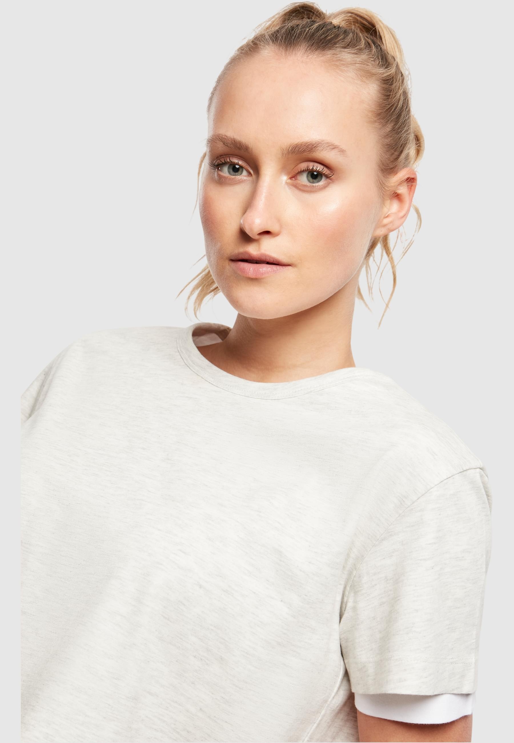 URBAN CLASSICS T-Shirt »Urban Classics Damen Ladies Full Double Layered Tee«, (1 tlg.)