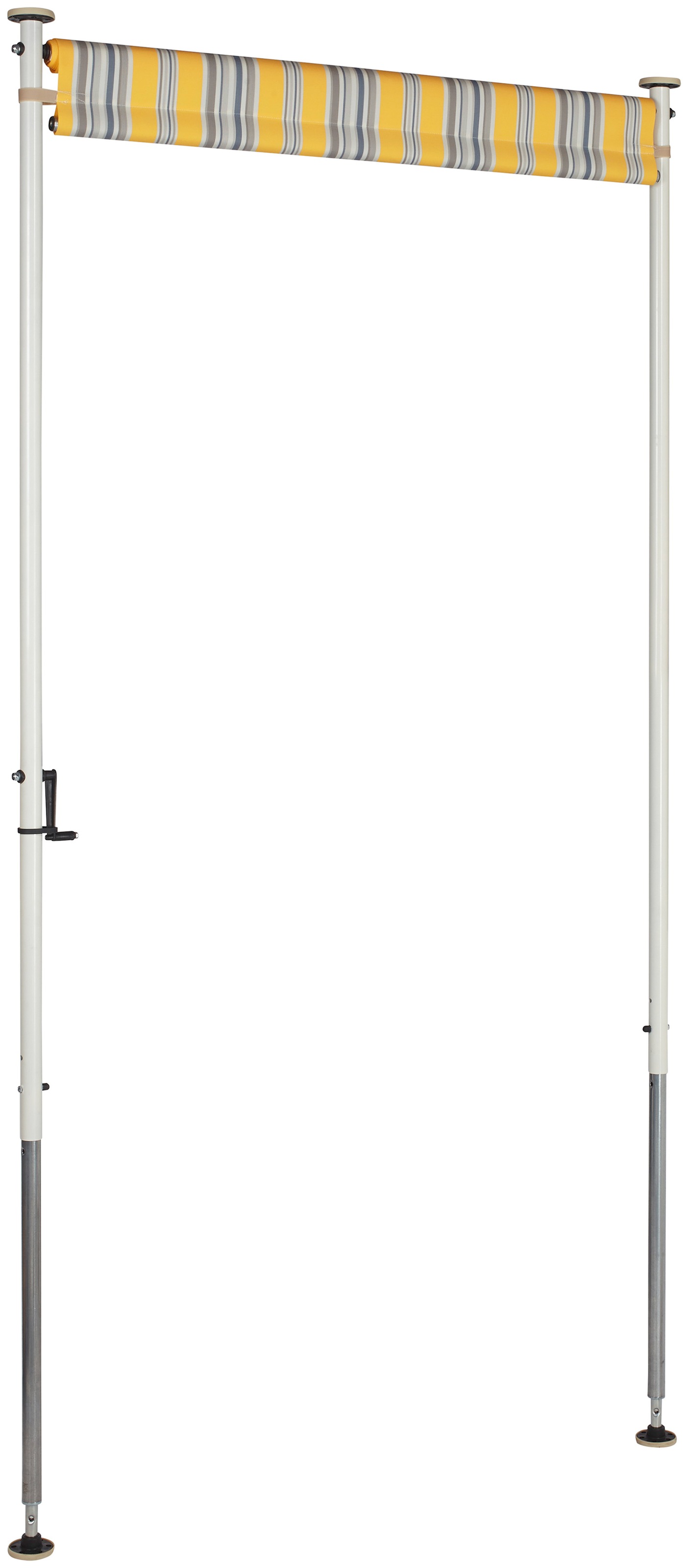 Store vertical Jaune/Gris 120x225cm 3