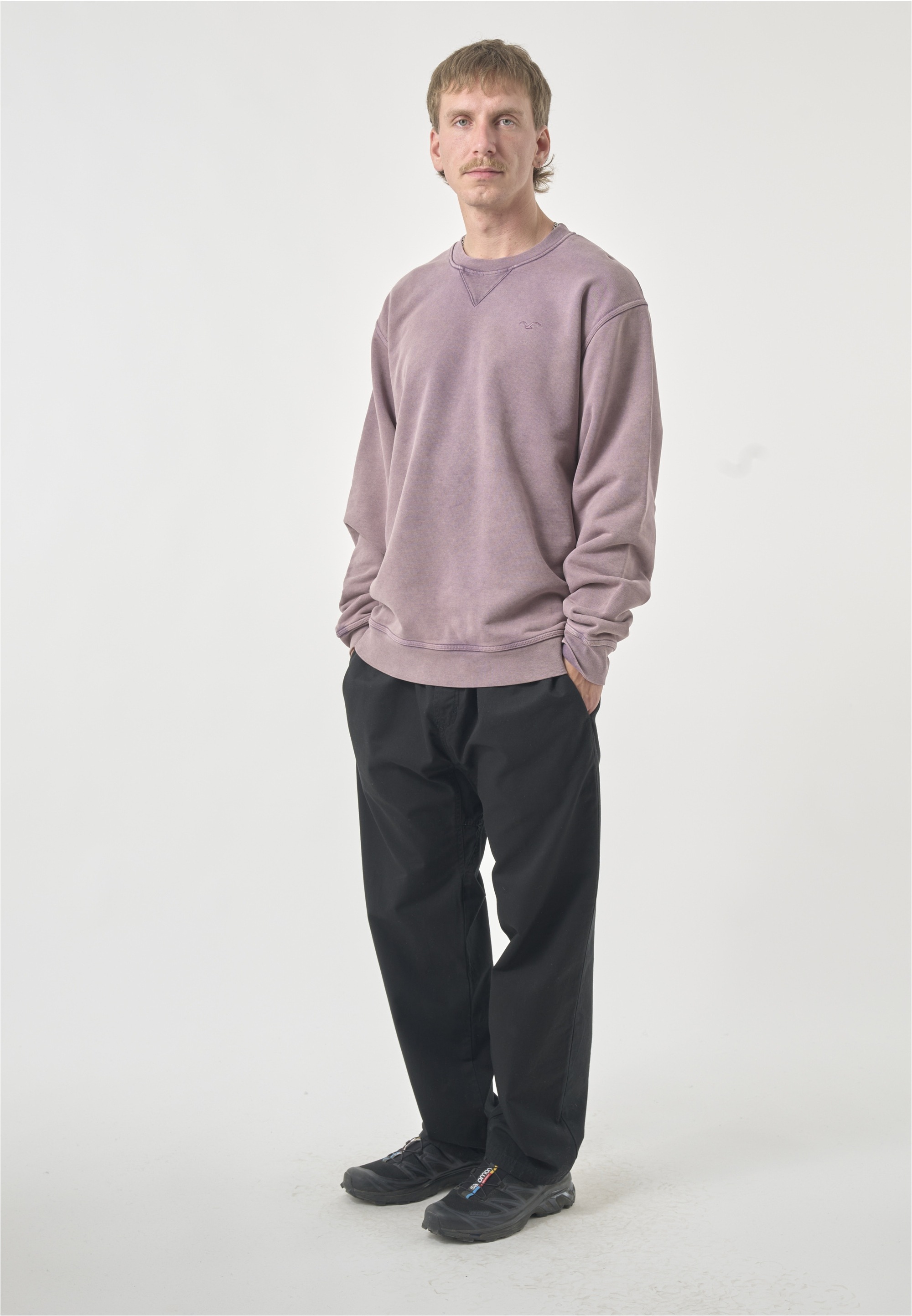 Cleptomanicx Sweatshirt »Ligull Washed«, im lockeren Schnitt
