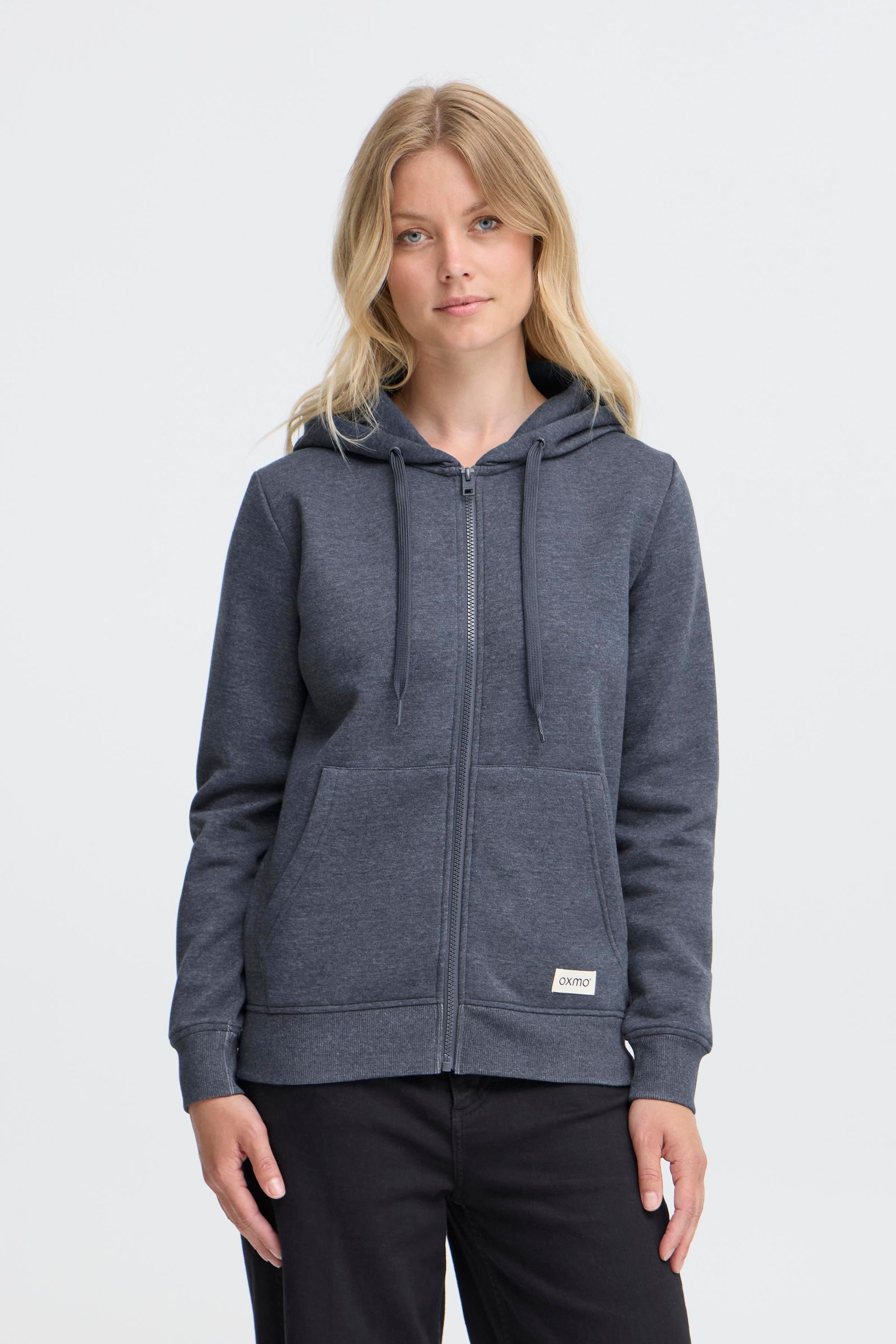 OXMO Kapuzensweatjacke »Kapuzenfleecejacke OXKAREN«