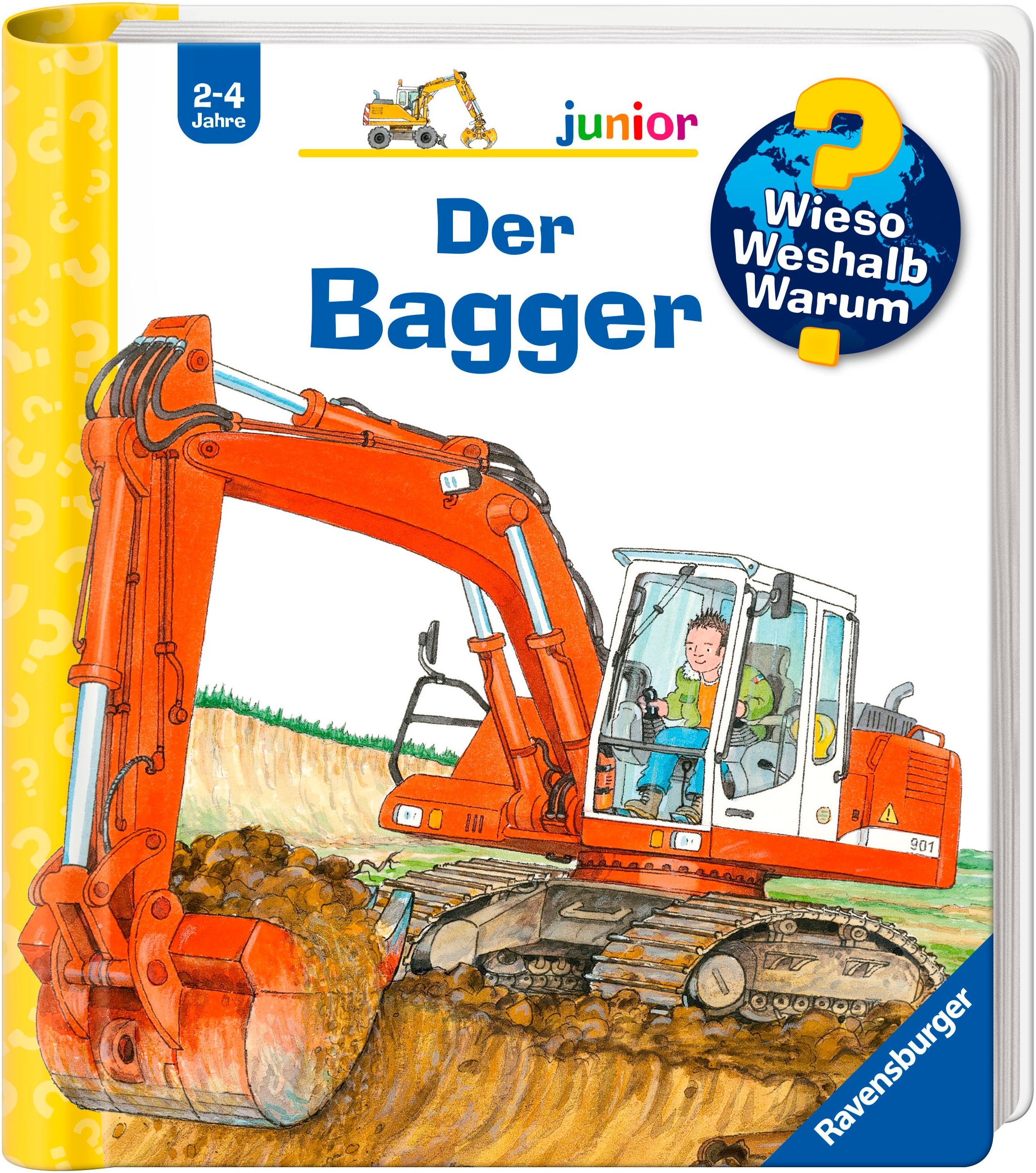 Buch »Wieso? Weshalb? Warum? junior, Band 38: Der Bagger«, FSC® - schützt Wald - weltweit