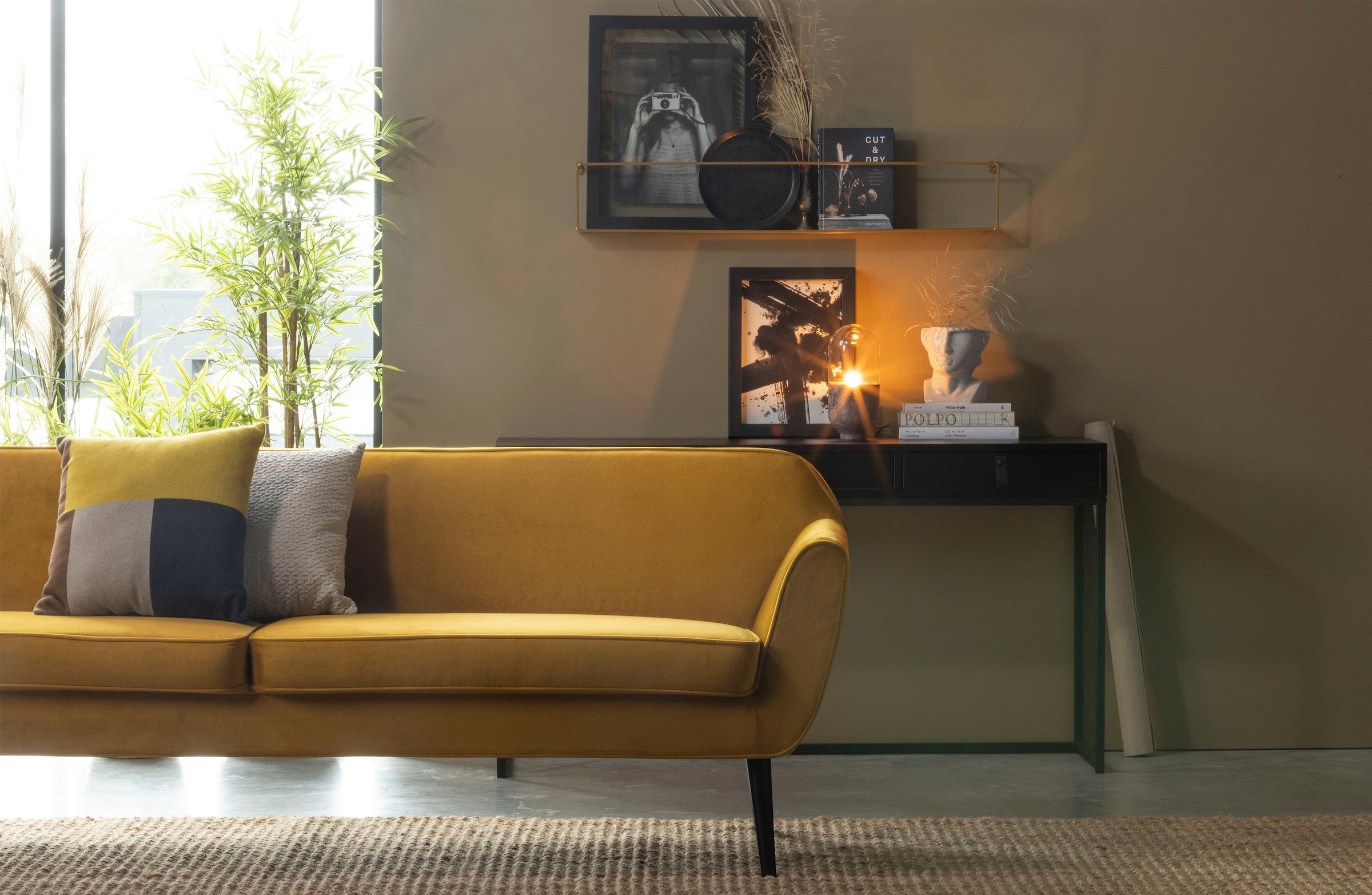 WOOOD Schreibtisch »Silas«, viel Stauraum, zwei Schubladen, H 74 cm x B 140 cm