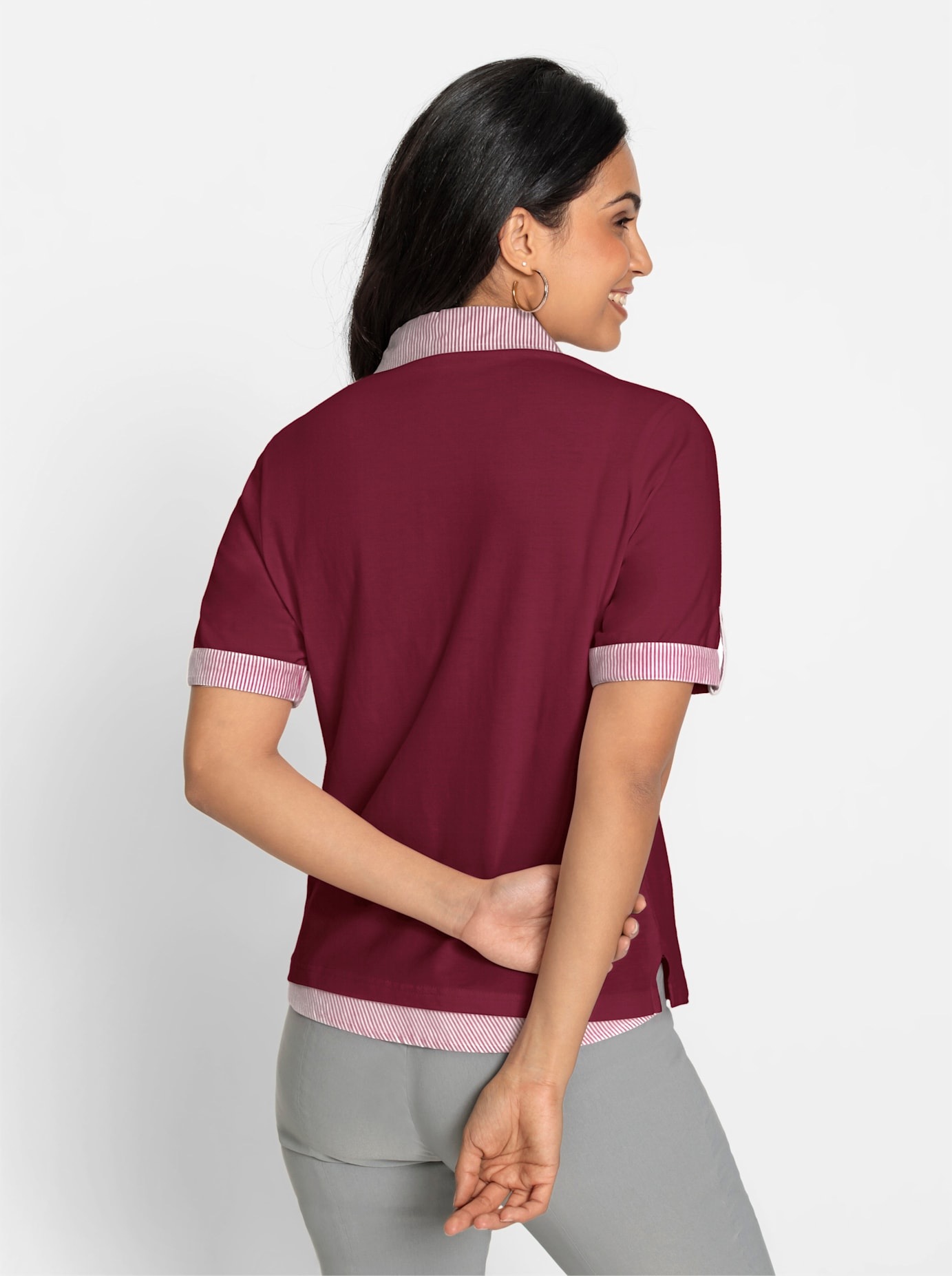 Inspirationen Poloshirt "Poloshirt" 1 Stk. tlg. günstig online kaufen