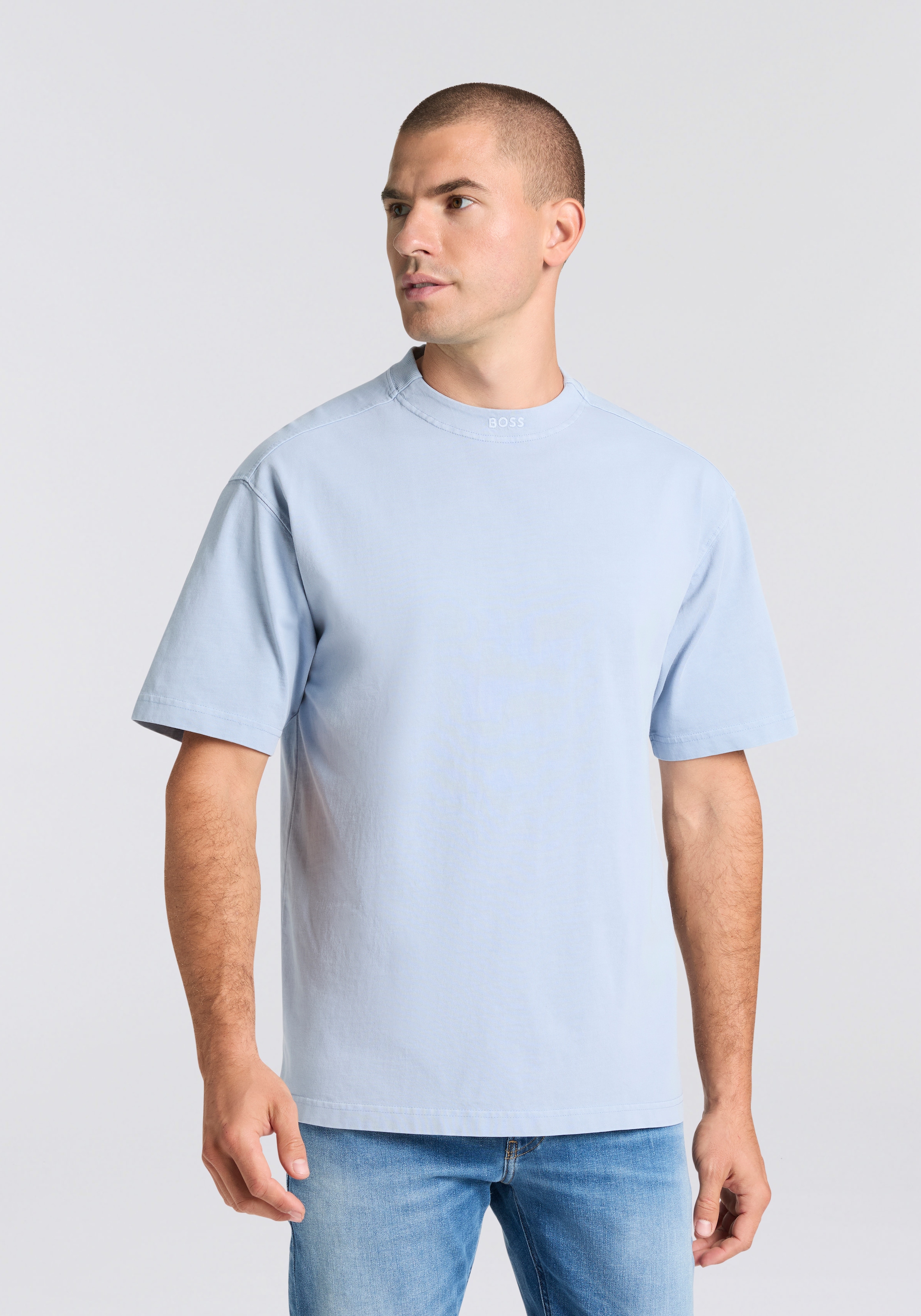 BOSS ORANGE T-Shirt "Te Dye", mit Rundhalsausschnitt günstig online kaufen