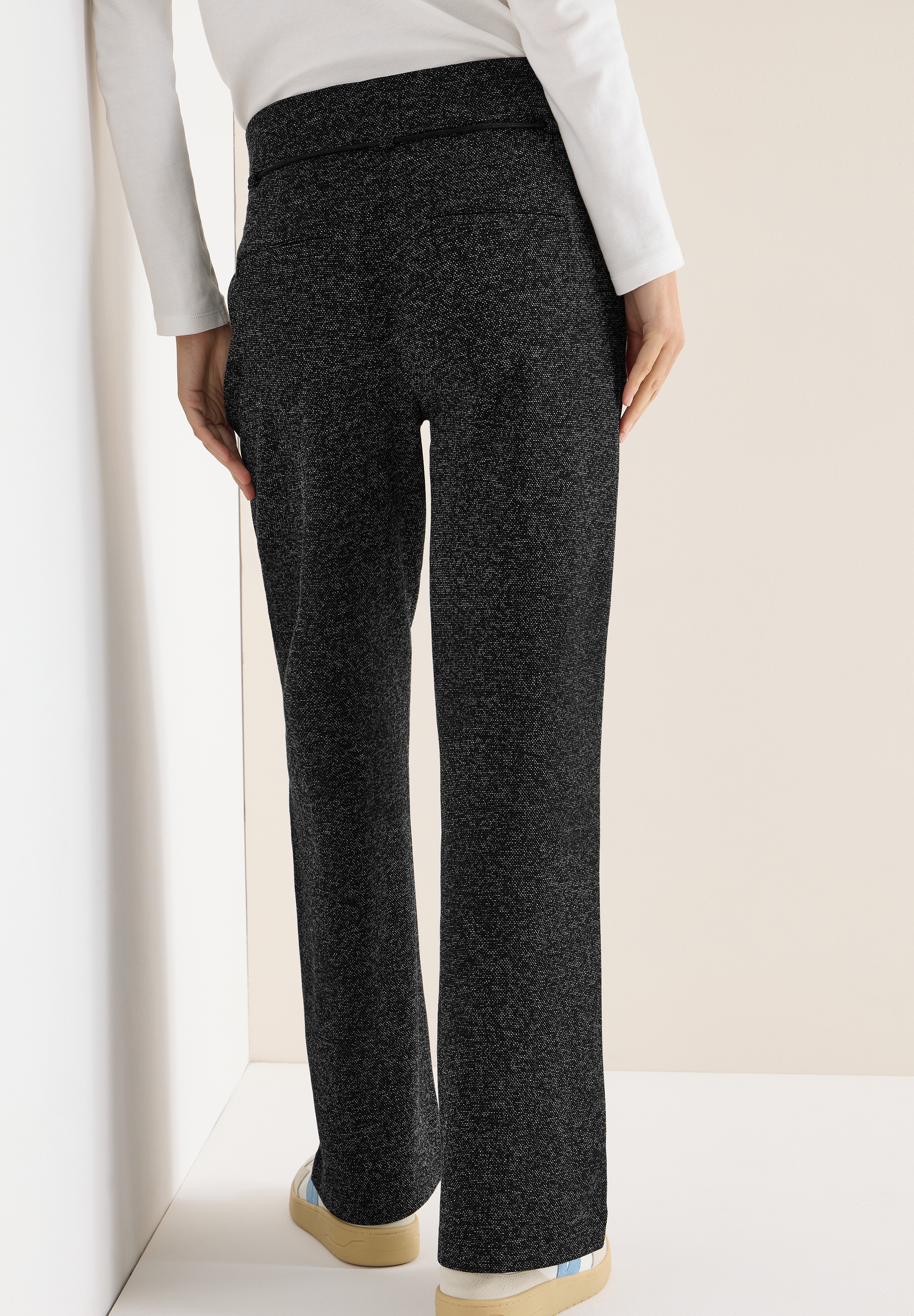 Cecil Schlupfhose "Style NEELE" in melierter Optik günstig online kaufen