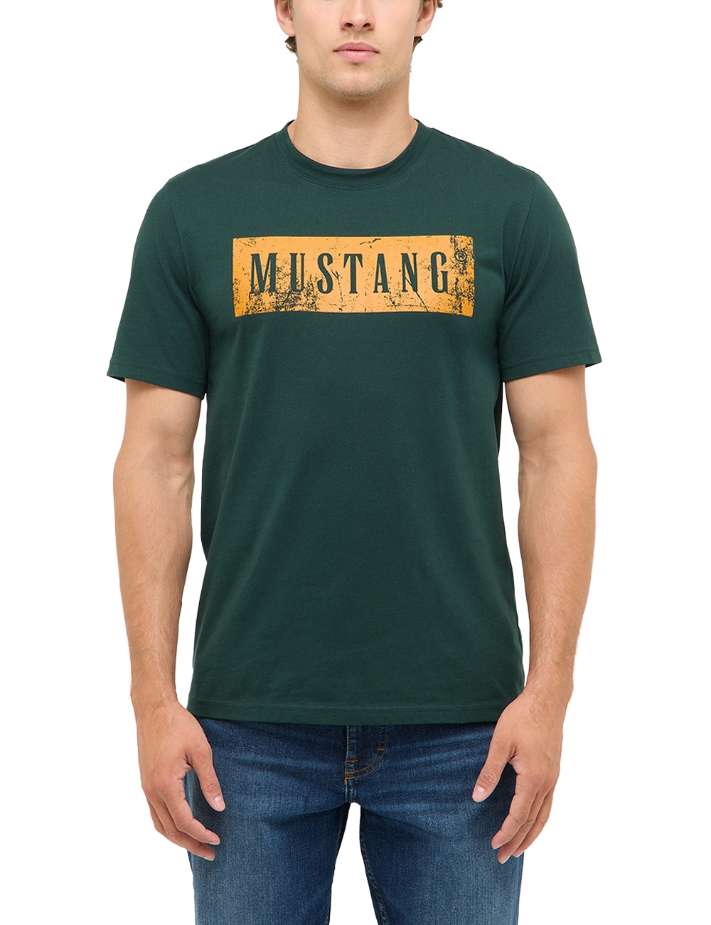 MUSTANG Kurzarmshirt "Herren Style Austin"
