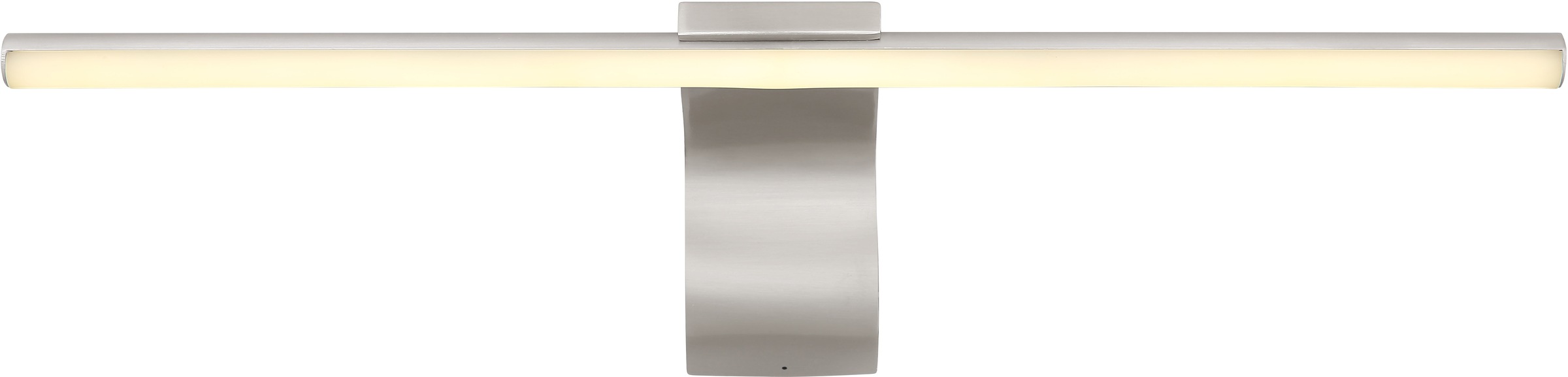 GLOBO LIGHTING LED Wandleuchte "PEPE", 1 Stk.nickel matt, Leuchten, Wandlampe/4000K/opal/Wohnzimmer/Flur