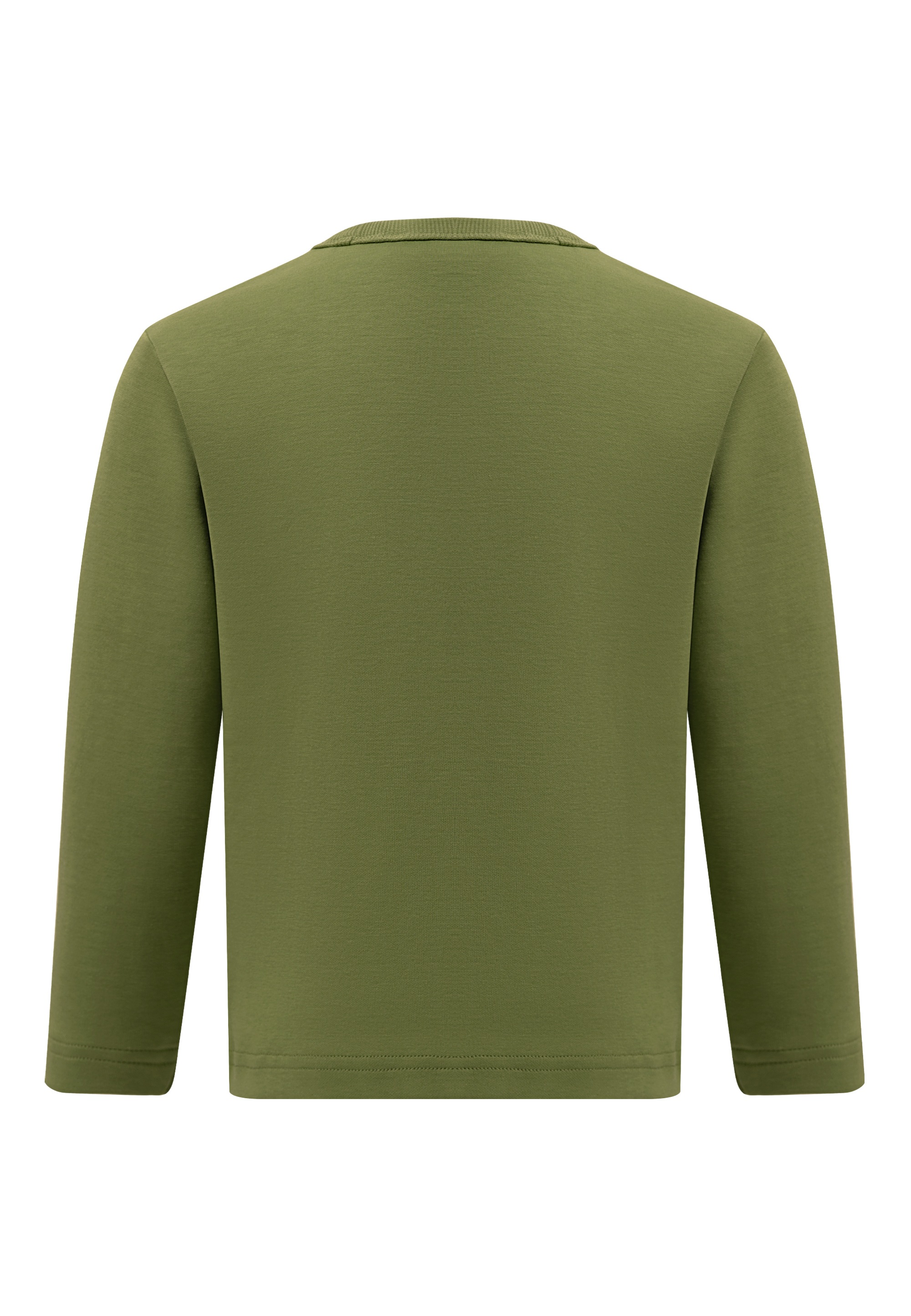 GIORDANO junior BAUR Langarmshirt, bestellen | mit Kontrast-Tasche stylischer