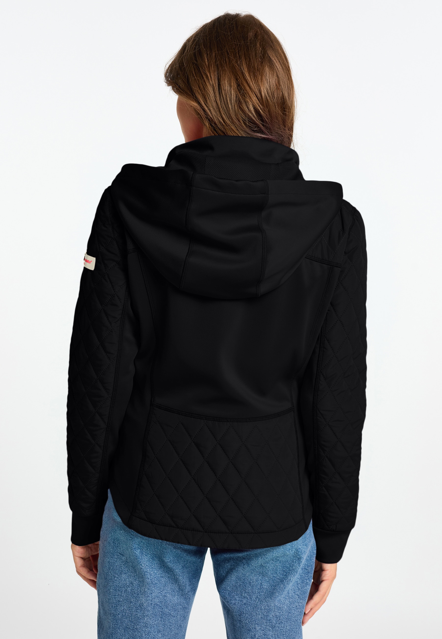 Frieda & Freddies Collegejacke »Fake Down Jacket / New Genius«