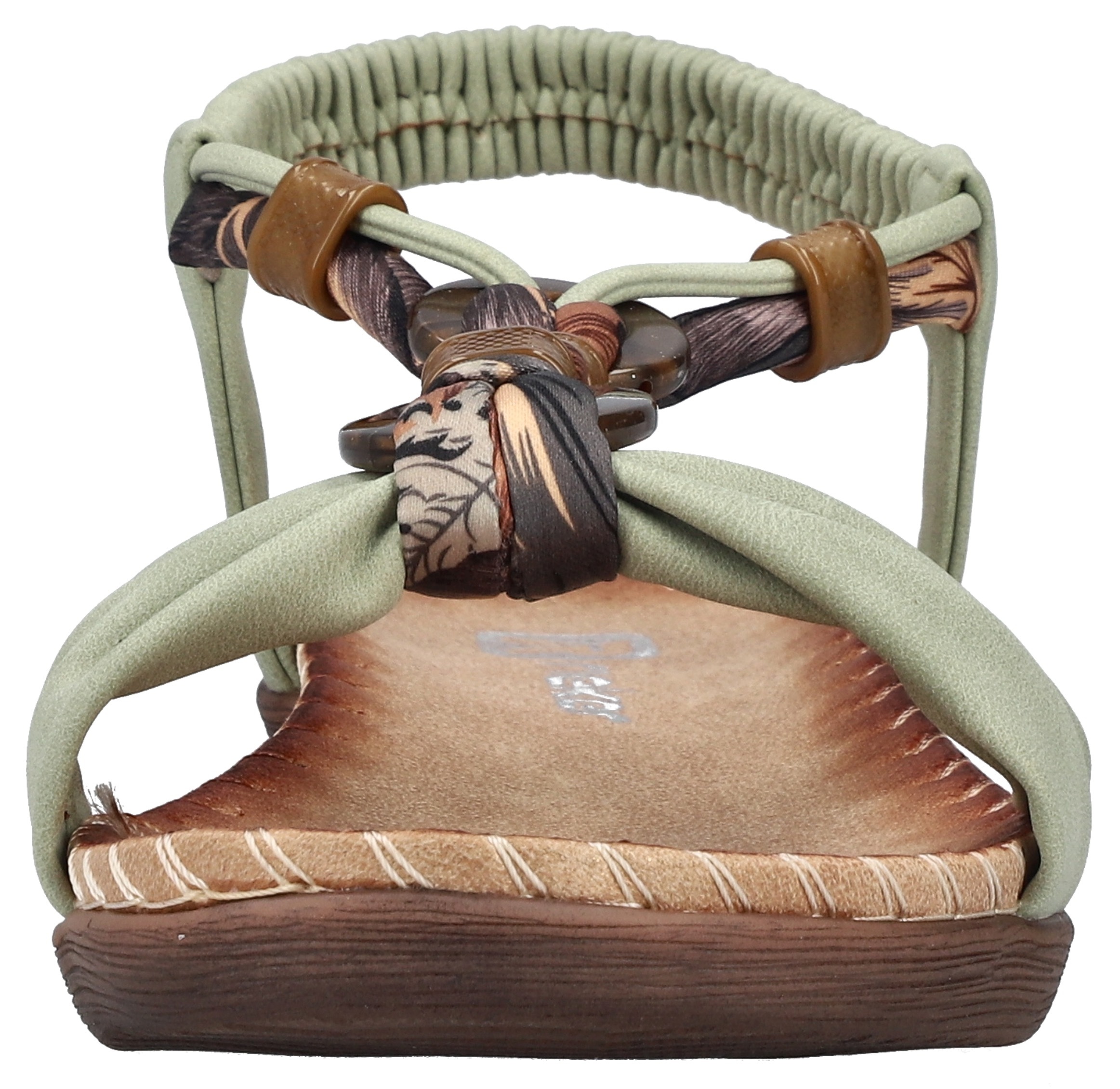 Rieker Sandale  Sommerschuh, Urlaubsschuh, Fersenriemchen mit Gummizug