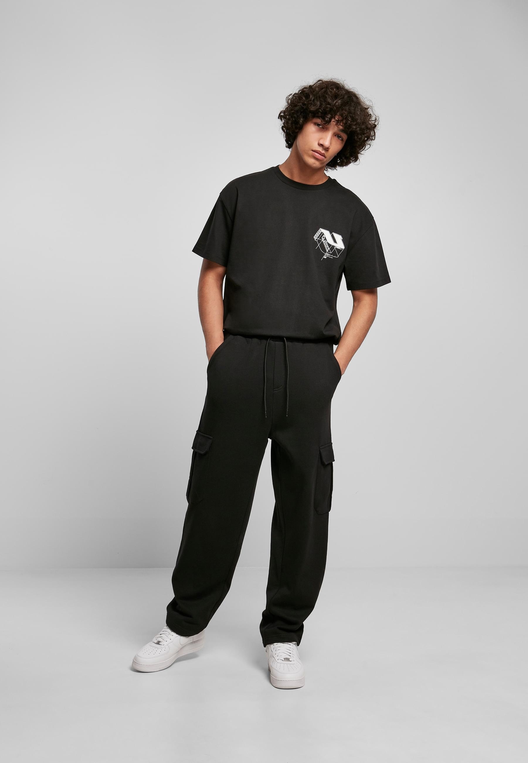 URBAN CLASSICS Jogginghose »Urban Classics Herren 90‘s Cargo Sweatpants«, (1 tlg.)