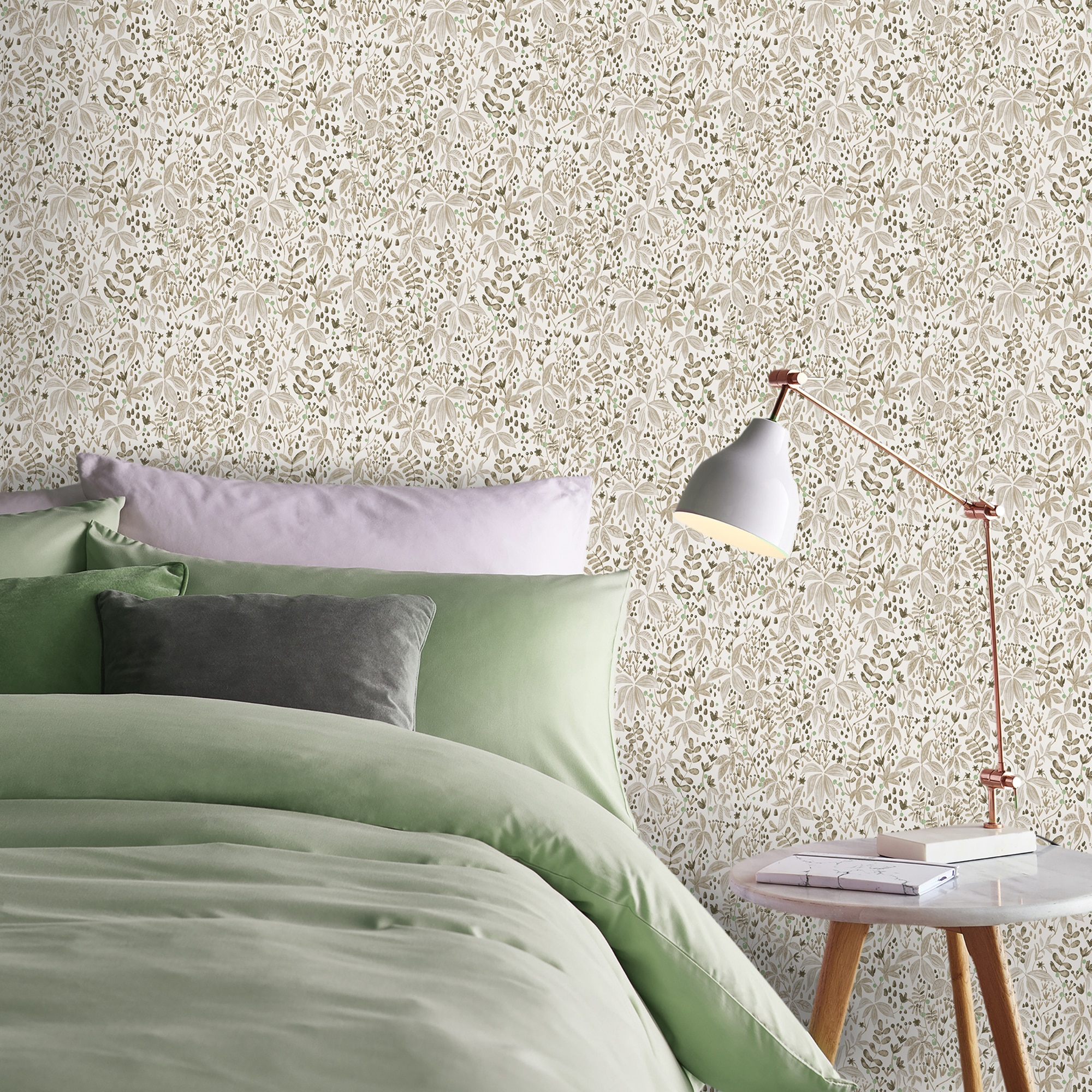 Superfresco Easy Vliestapete »Penney Vintage Sand 10mx52cm« bedruckt glatt Penney vintage Sand 1000x52cm