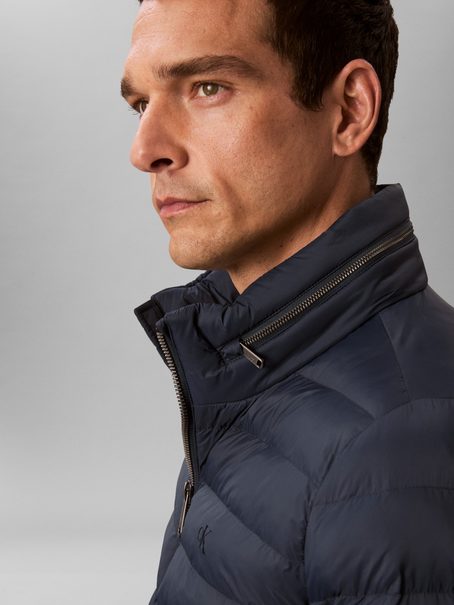 Calvin Klein Jeans Steppjacke "LS NYLN MD WT HDD F", mit Kapuze, mit Kapuze günstig online kaufen