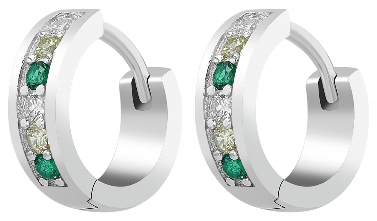 Adelia´s Paar Creolen »Damen Creolen aus 925 Sterling Silber Ø 9 mm«