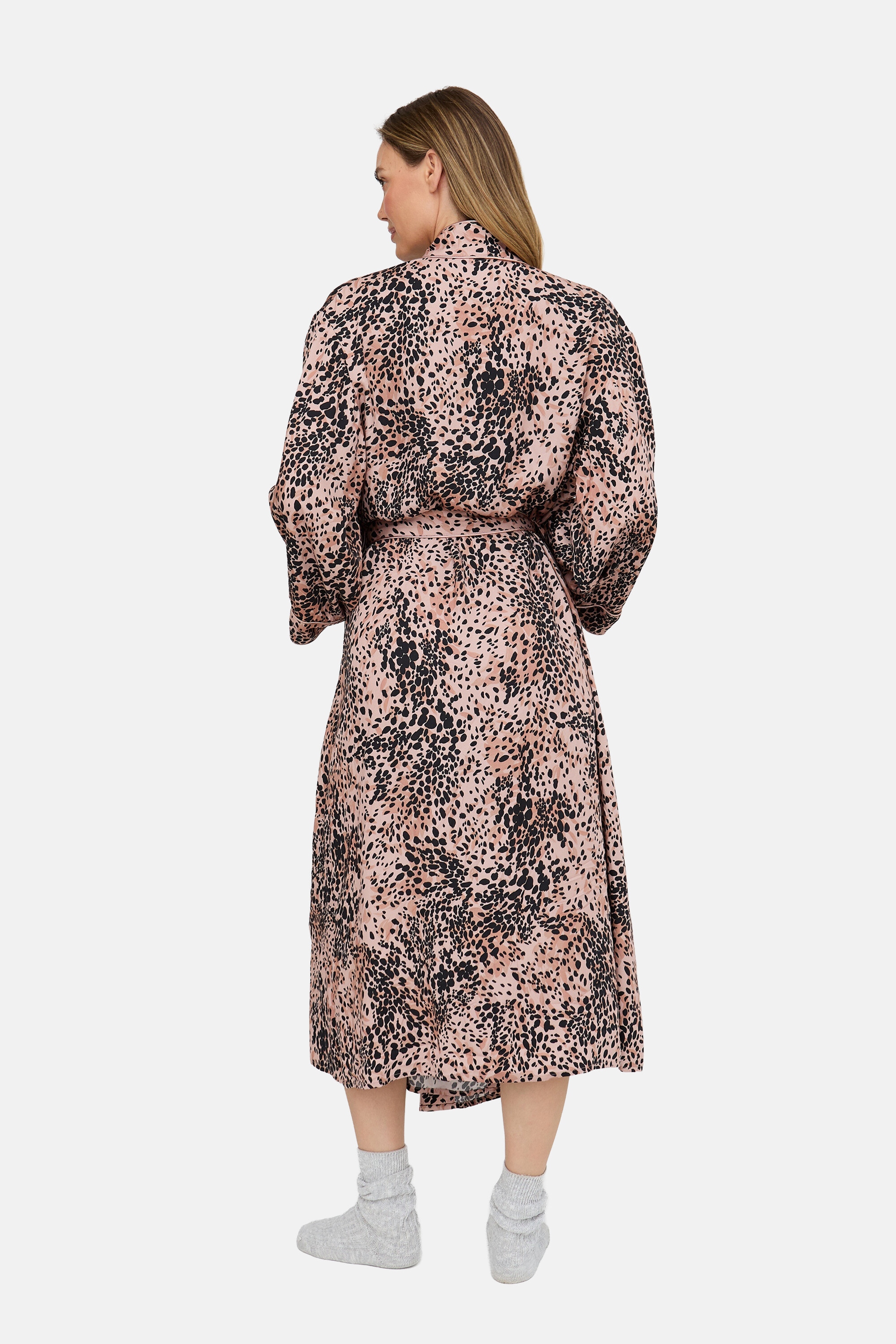 Lily and Lionel Bademantel »Corina Kimono Style Print Robe Damen«