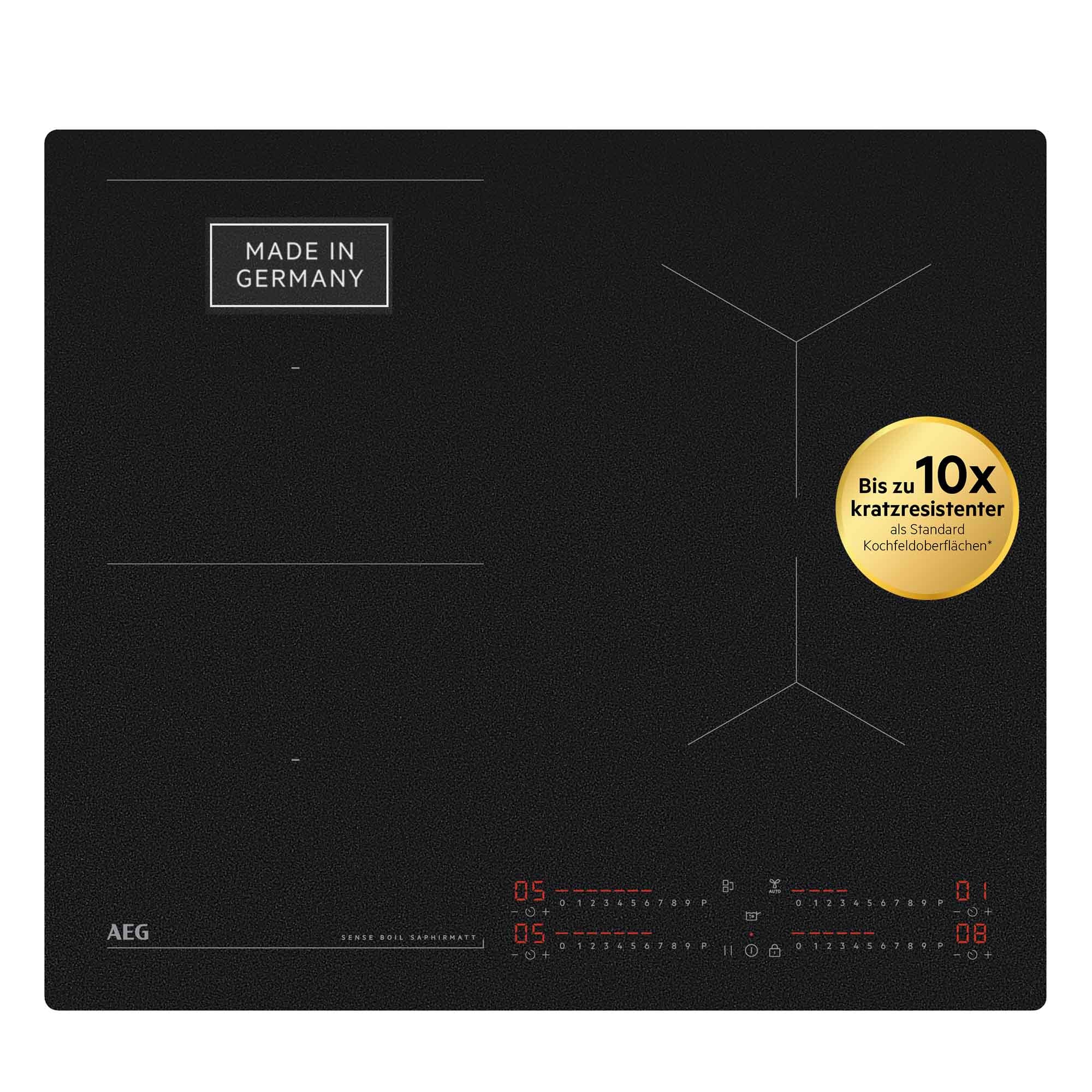 AEG Induktions-Kochfeld "TI64IB1FIZ" mit vier Kochzonen, mit Hob²Hood Abzug günstig online kaufen