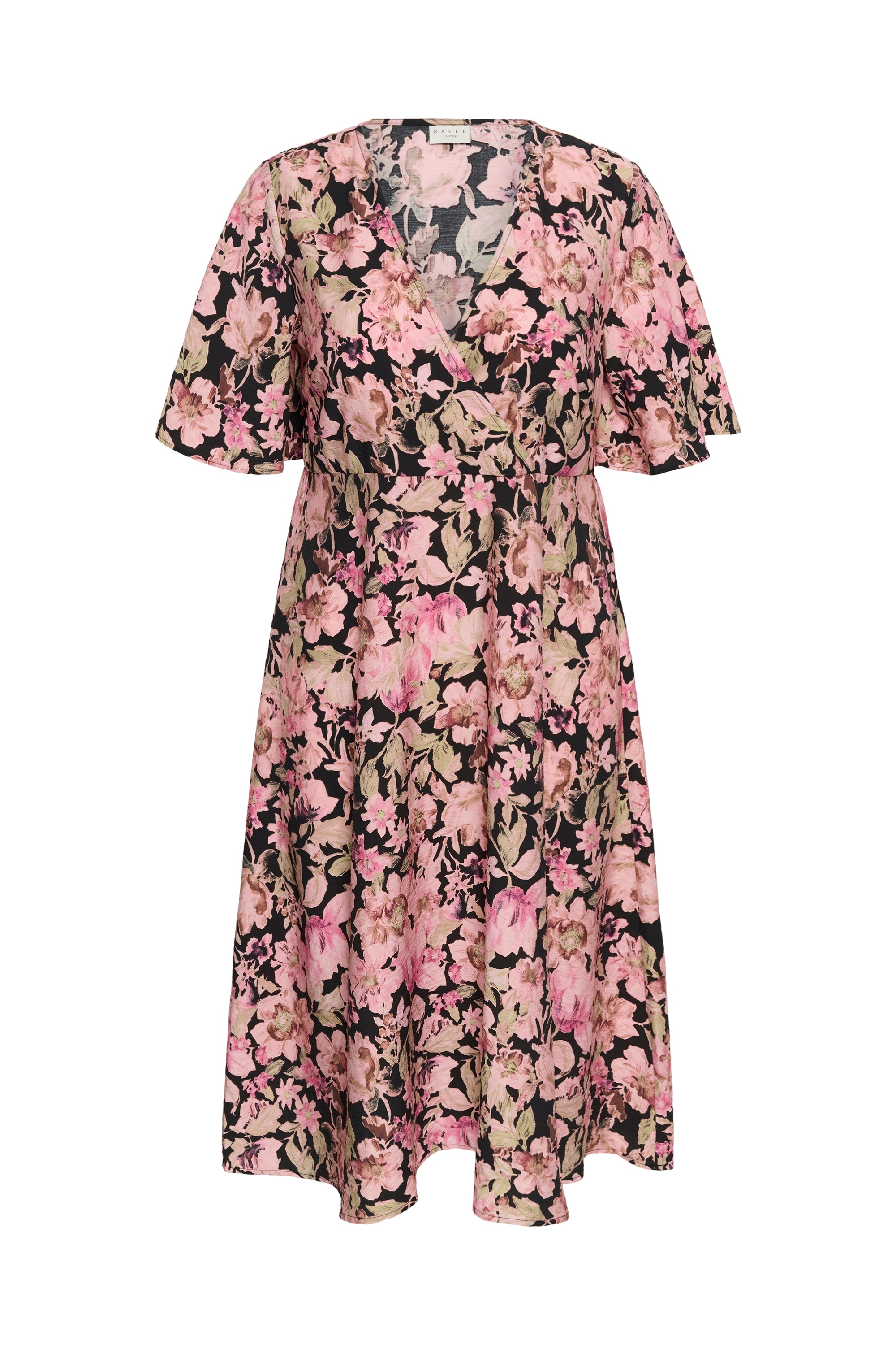 KAFFE Curve Midikleid "Damen Kleid KCsarina"