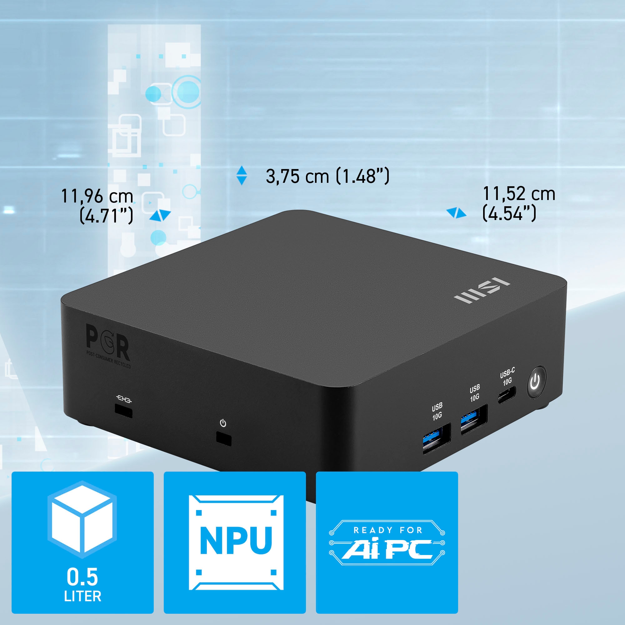 MSI Mini-PC »Cubi NUC AI 1UMG-023DE«