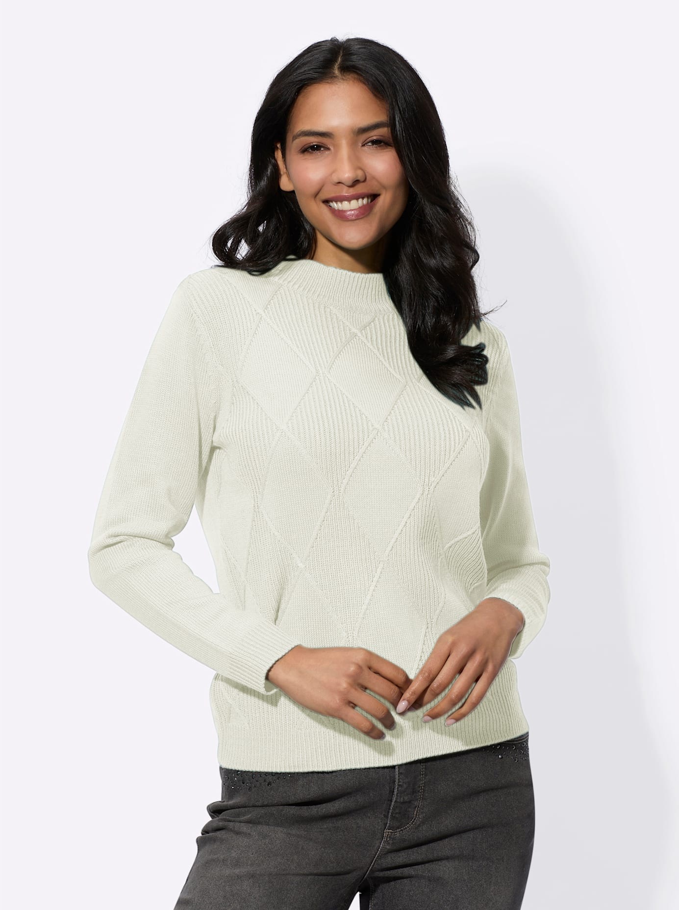 Classic Basics Stehkragenpullover "Stehkragen-Pullover" günstig online kaufen