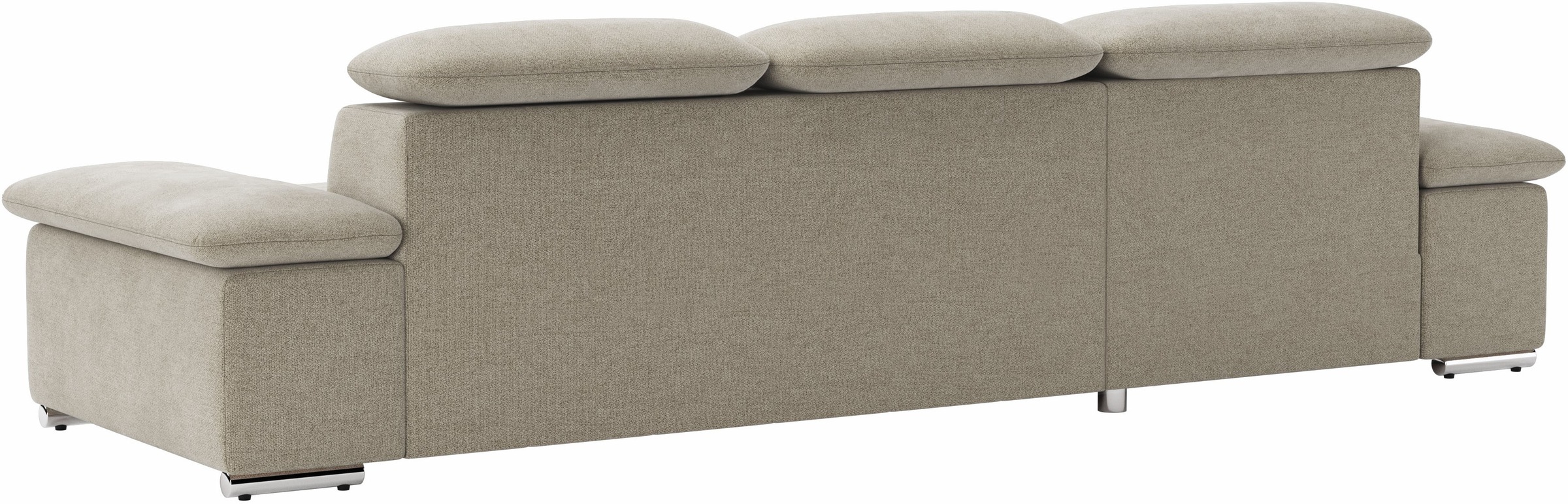 sit&more Ecksofa »Valantine L-Form«, inkl. Kopf- und Armteilverstellung, wahlweise mit Bettfunktion