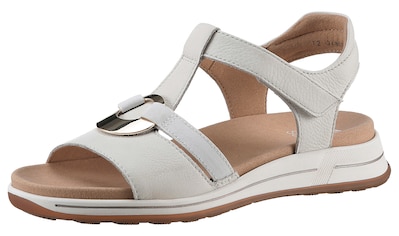 Sandalette »OSAKA-S«, Sommerschuh, Sandale, Keilabsatz, mit waschbarem Fußbett, H-Weite