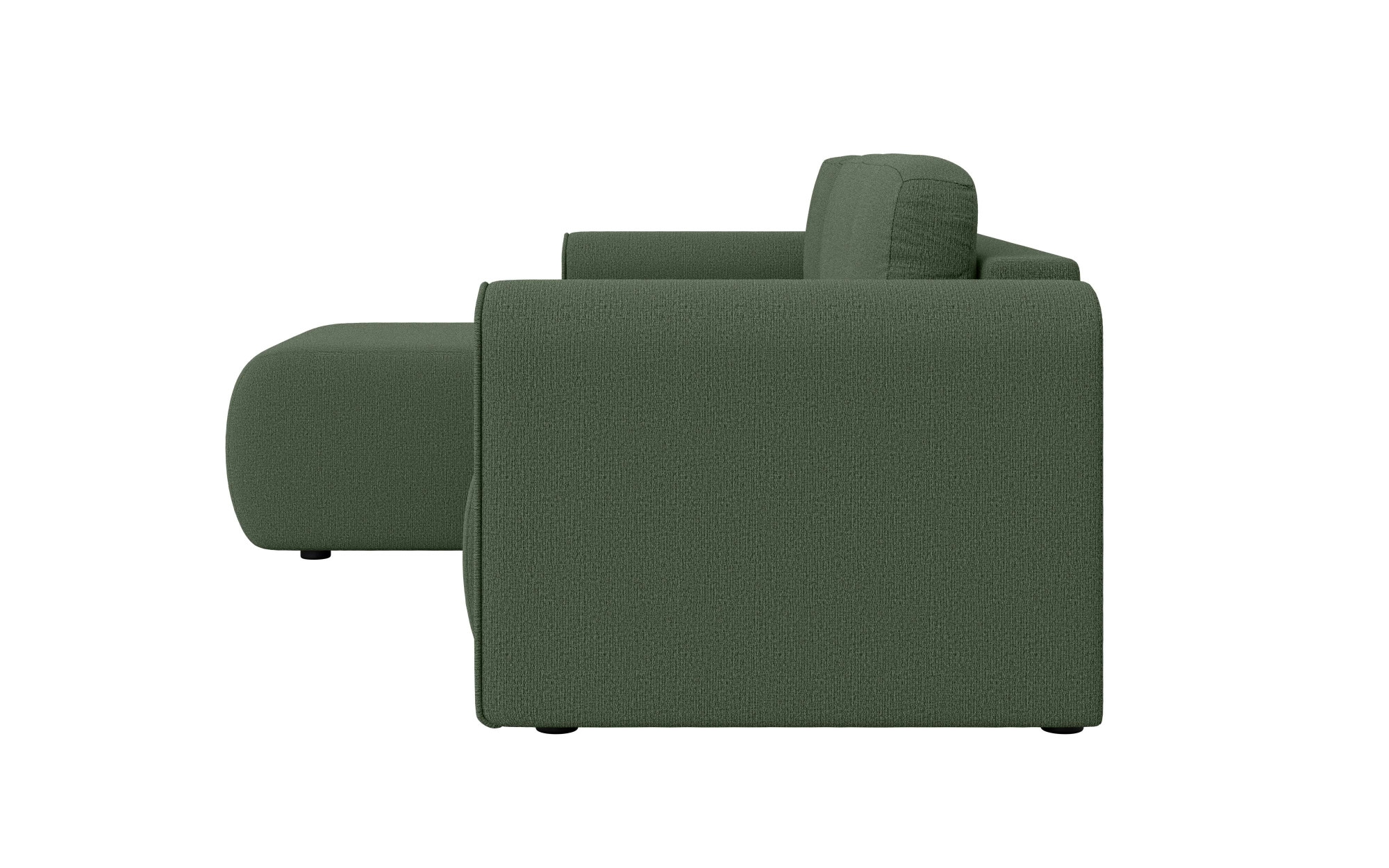 INOSIGN Ecksofa »Zacharia wahlweise Schlafsofa mit Bettkasten, B/T/H 250/166/86 cm«, L-Form mit Wellenunterfederung, Recamiere beidseitig montierbar
