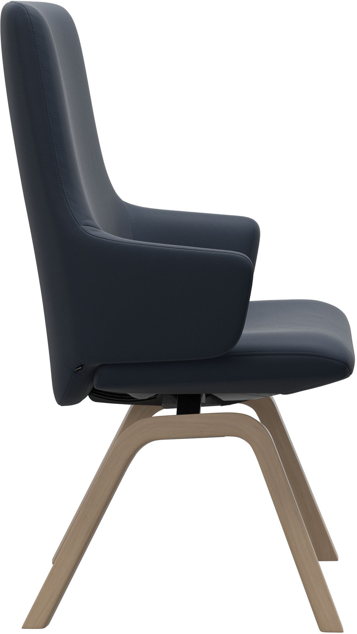Stressless® Polsterstuhl »Laurel«, Leder PALOMA, High Back mit Armlehne, Größe L, schräggestellte Beine in Walnuss