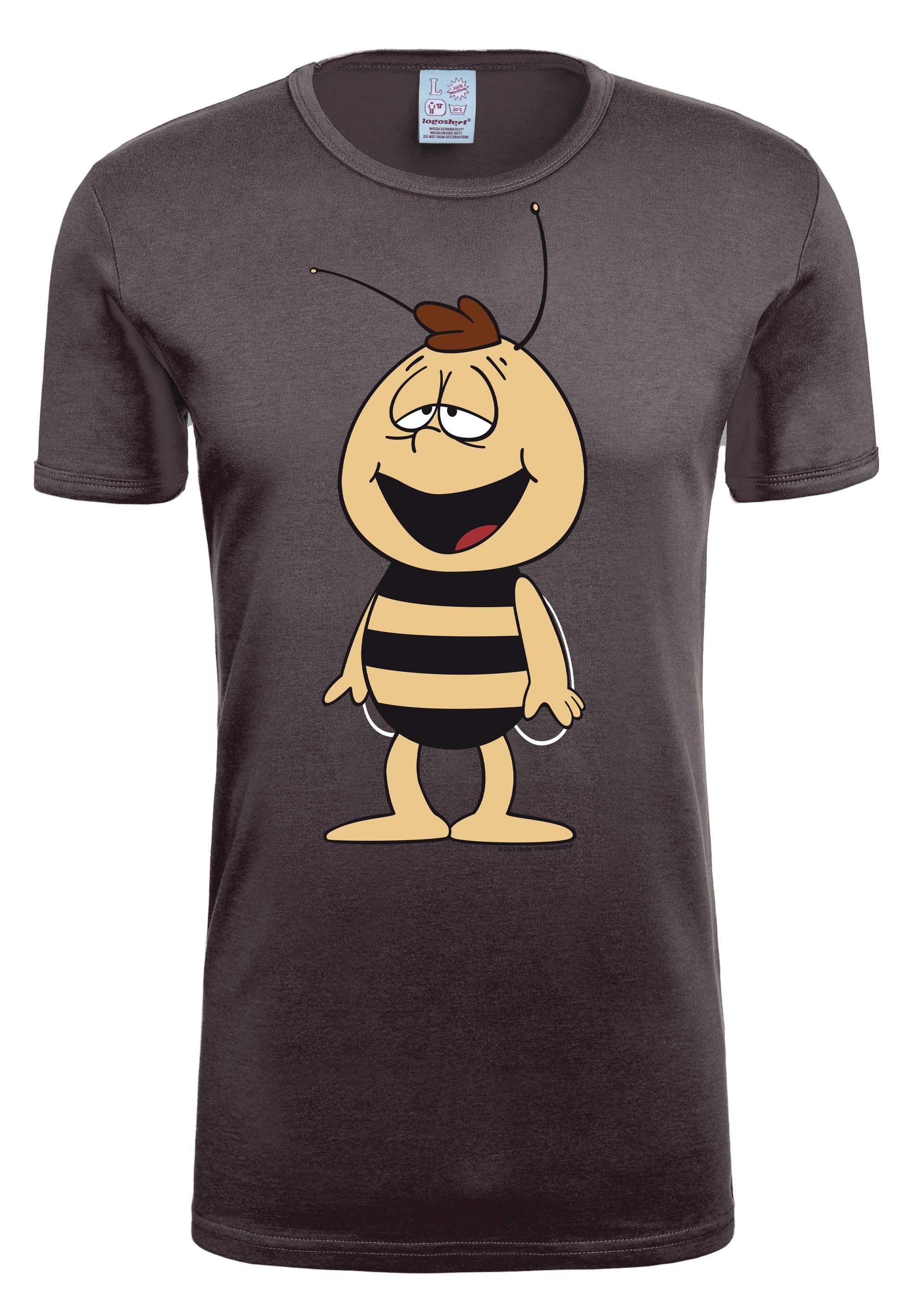 LOGOSHIRT T-Shirt "Die Biene Maja - Willi" mit coolem Print günstig online kaufen
