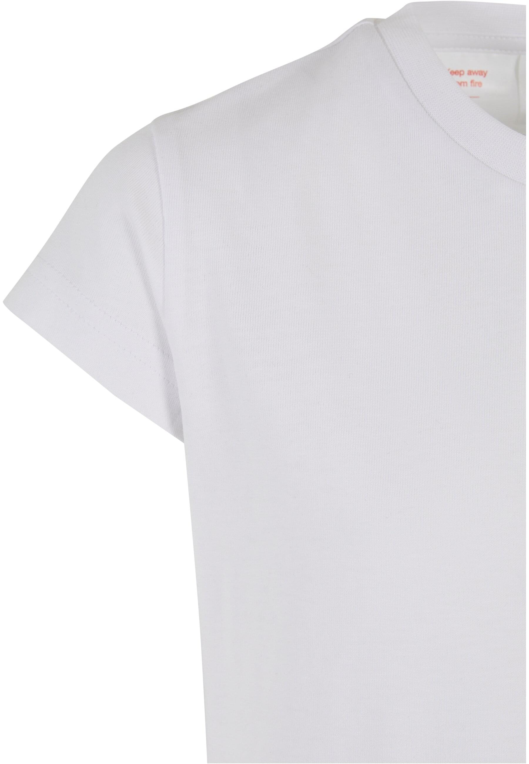 URBAN CLASSICS T-Shirt »Urban Classics Damen Girls Organic Volant Tee«, (1 tlg.)