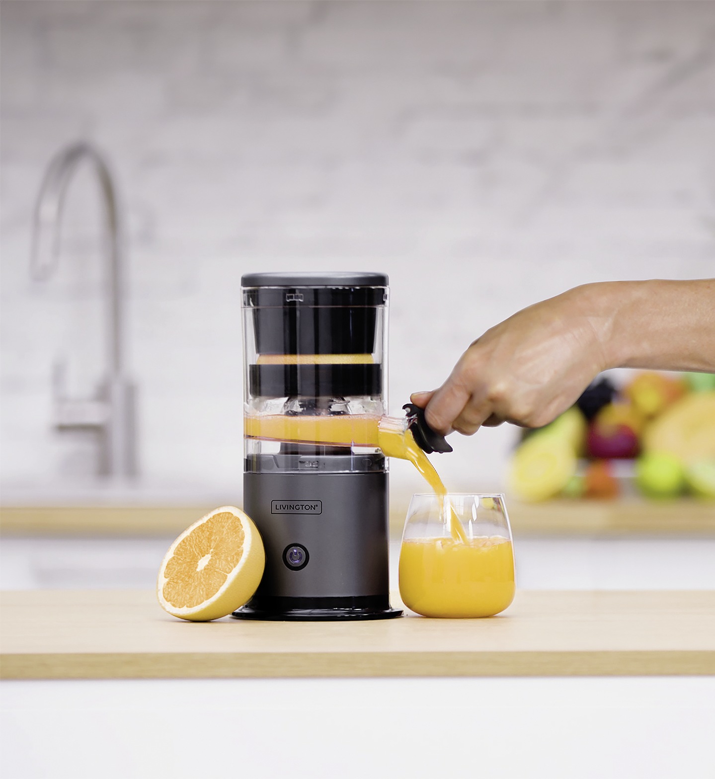 LIVINGTON Entsafter »JuiceBoost M36657«, 10 W