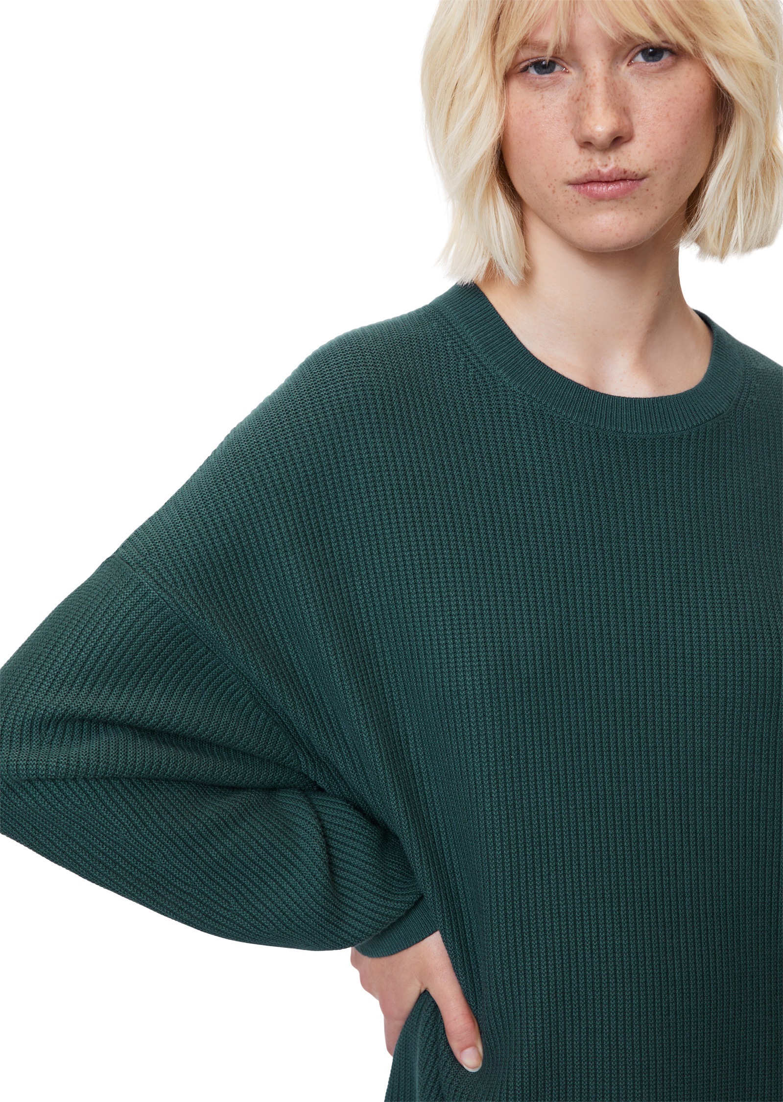Marc O'Polo Strickkleid »mit feiner Rippenstruktur«