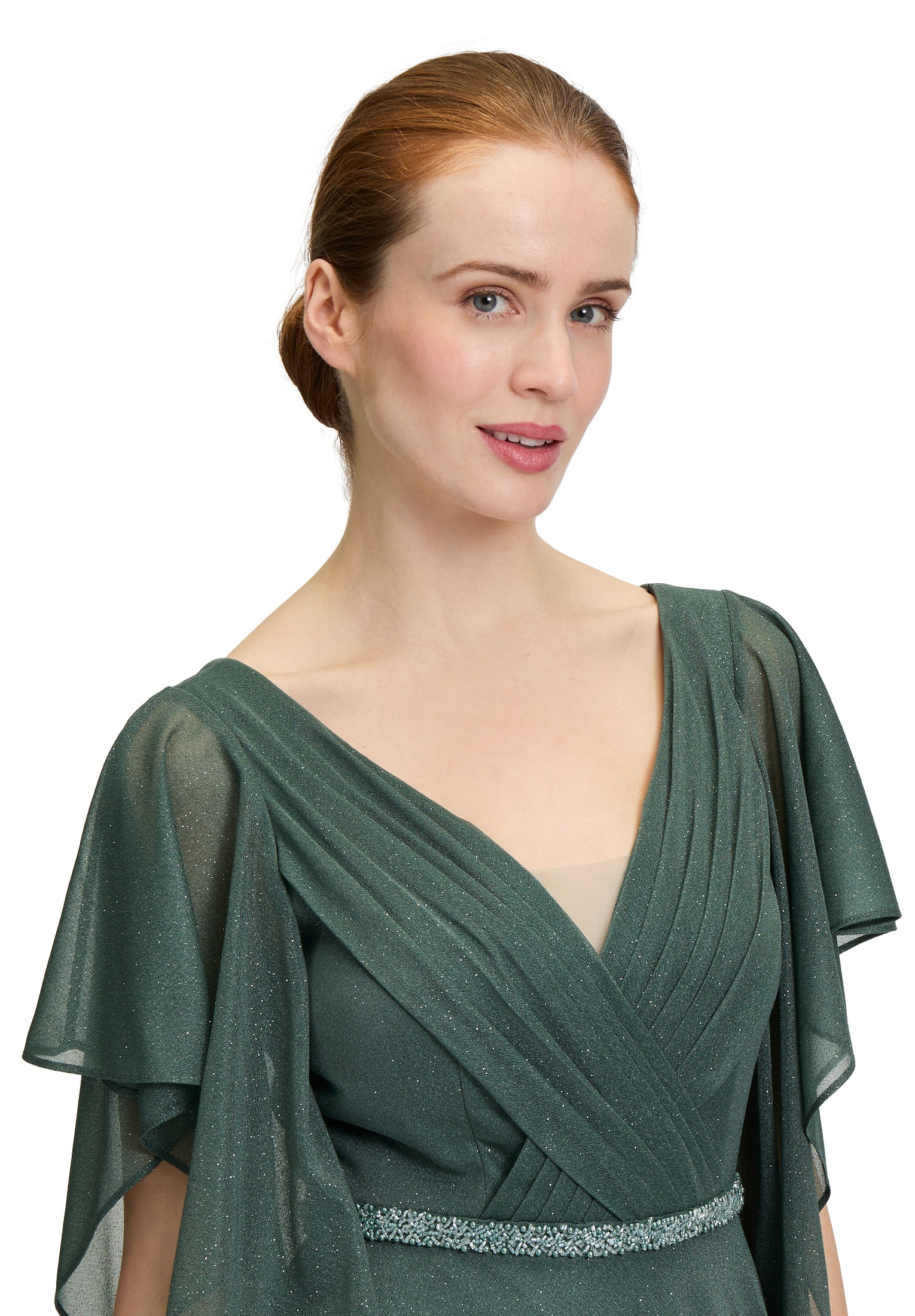 Vera Mont Abendkleid »Vera Mont Damen Abendkleid im Glitzer-Look«, Falten