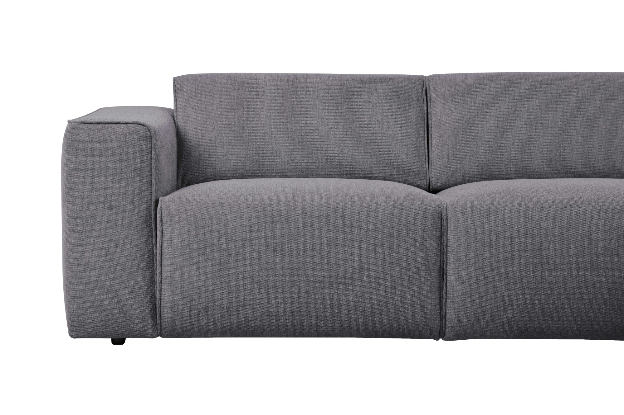 andas Ecksofa »Noord«, mit Kedernaht, in einem Soft-Touch Bezug