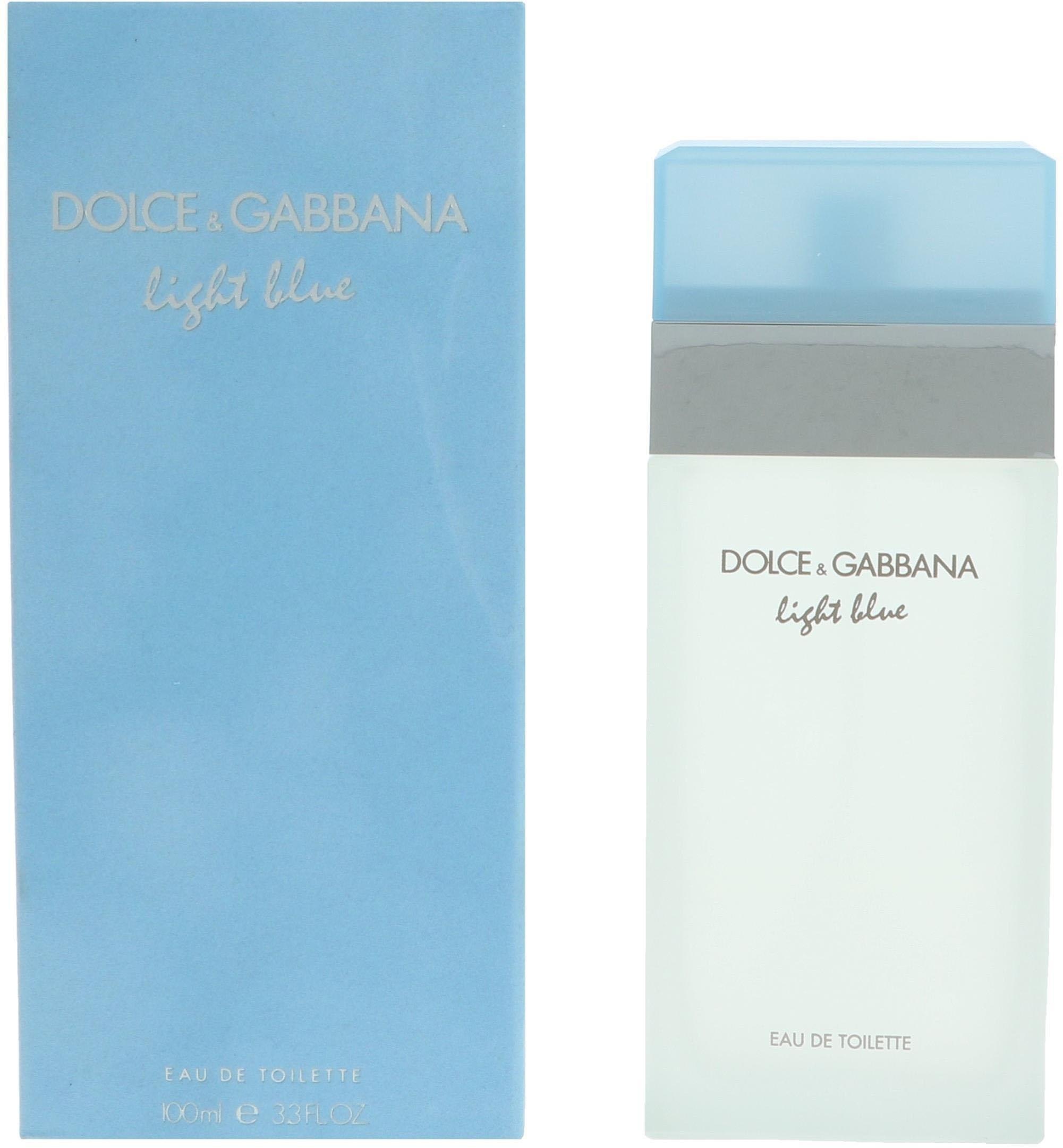 DOLCE & GABBANA Eau de Toilette »Light Blue«, EdT for her, mediterraner Duft, Parfum im Zerstäuber