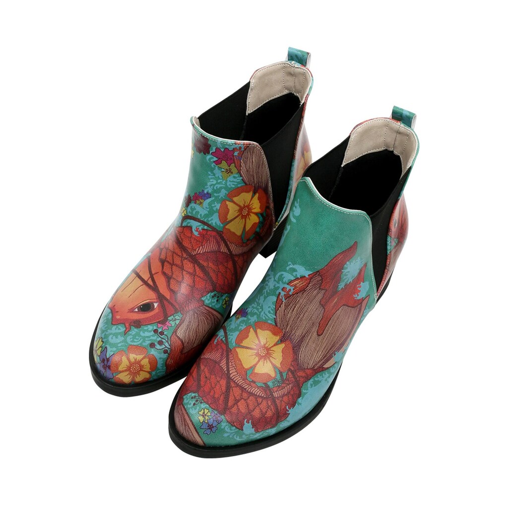 DOGO Stiefelette »Waves of Koi«