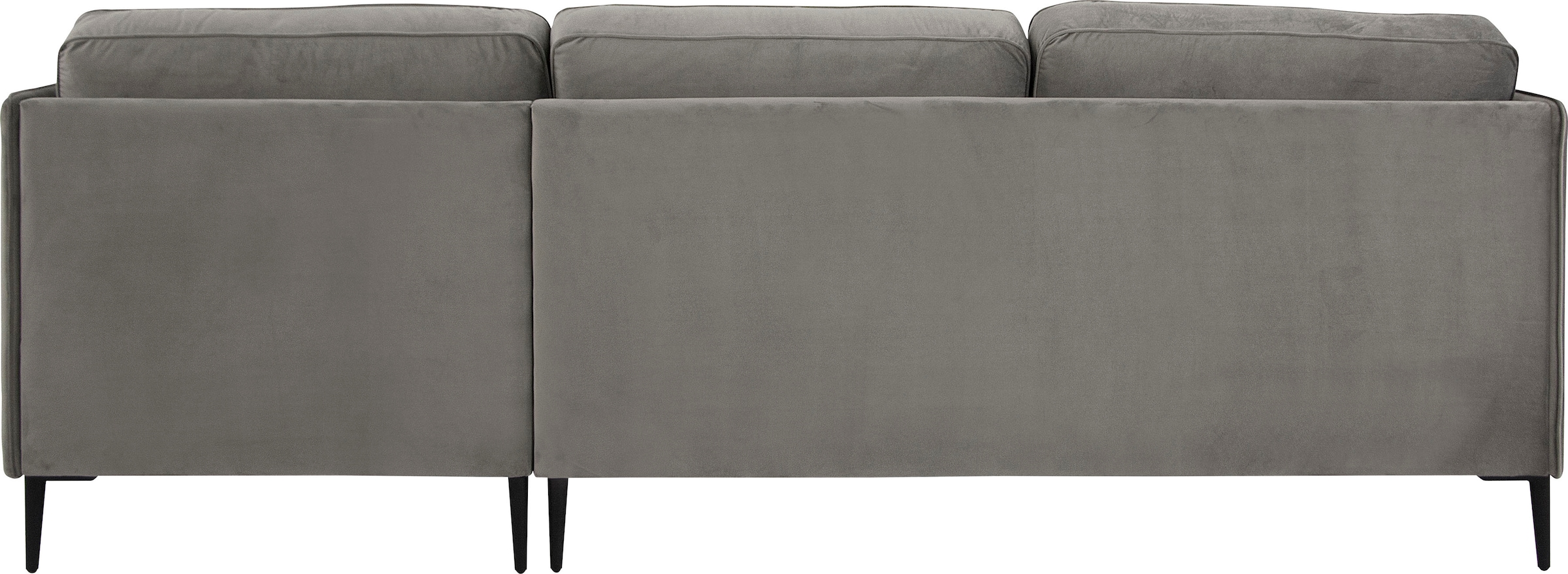 Leonique Ecksofa »Light L-Form«, inklusive loser Zierkissen, mit schmalen Armlehnen und Teleskopfüßen