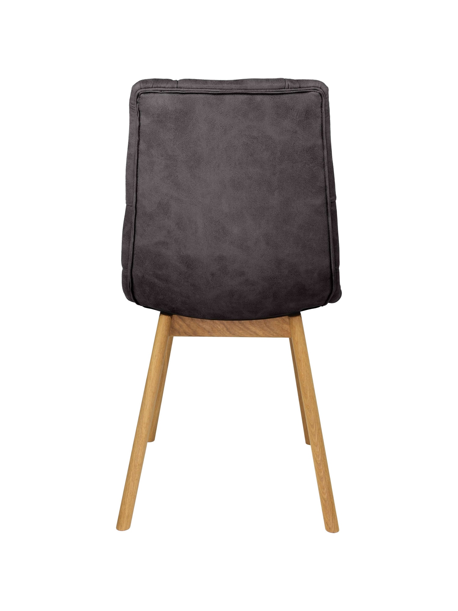 andas 4-Fußstuhl »Ramon«, (Set), 2 St., Microfaser, mit Massivholzbeinen, verschiedene Stoffe und Farben