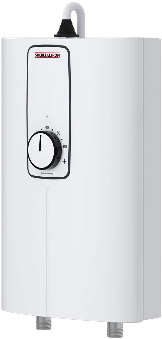 STIEBEL ELTRON Kompakt-Durchlauferhitzer "DCE 11/13 H", 3i Technologie für konstante Warmwassertemperatur, Übertischmont