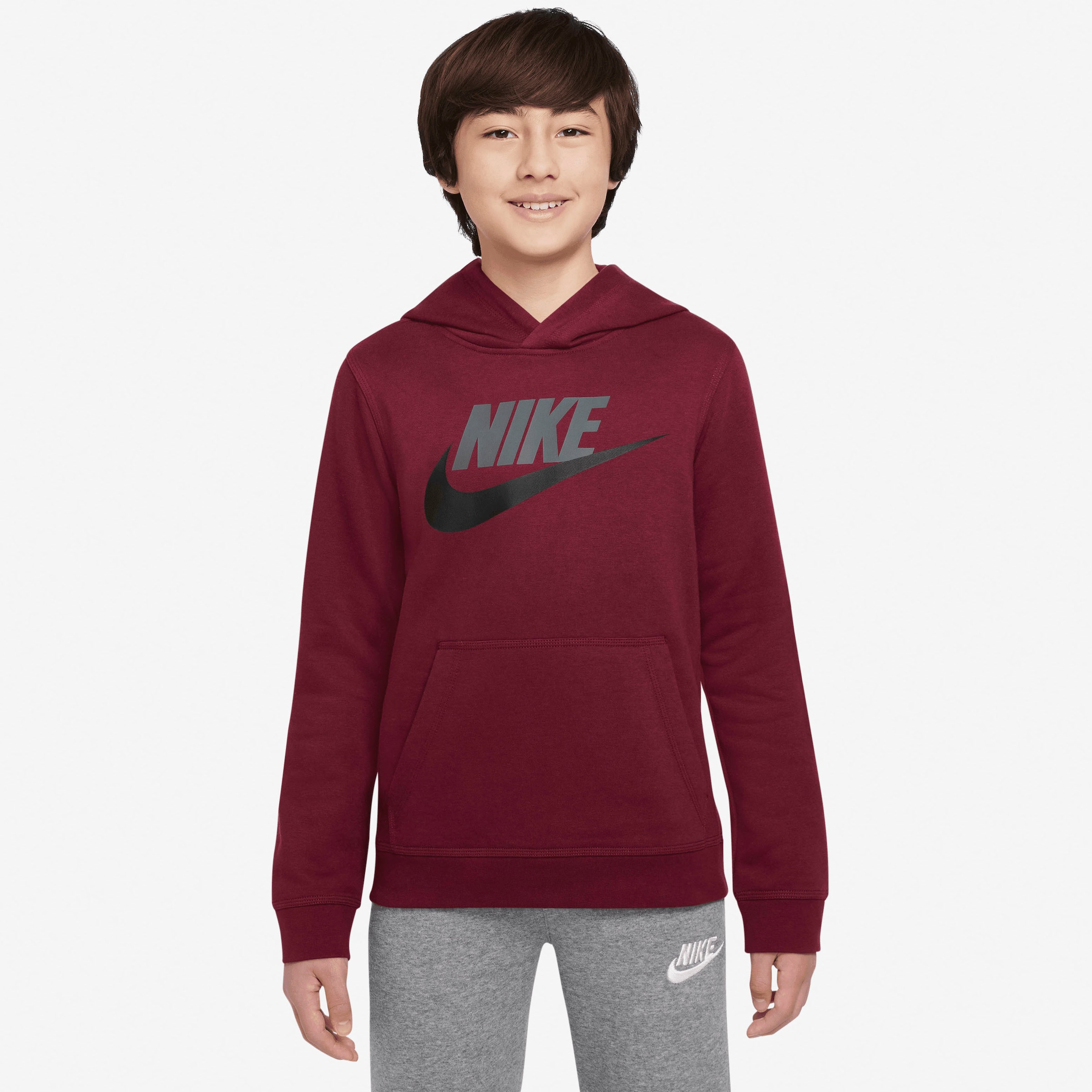 Kids\' BAUR | Nike kaufen Hoodie« Fleece Sportswear Big »Club Pullover Kapuzensweatshirt