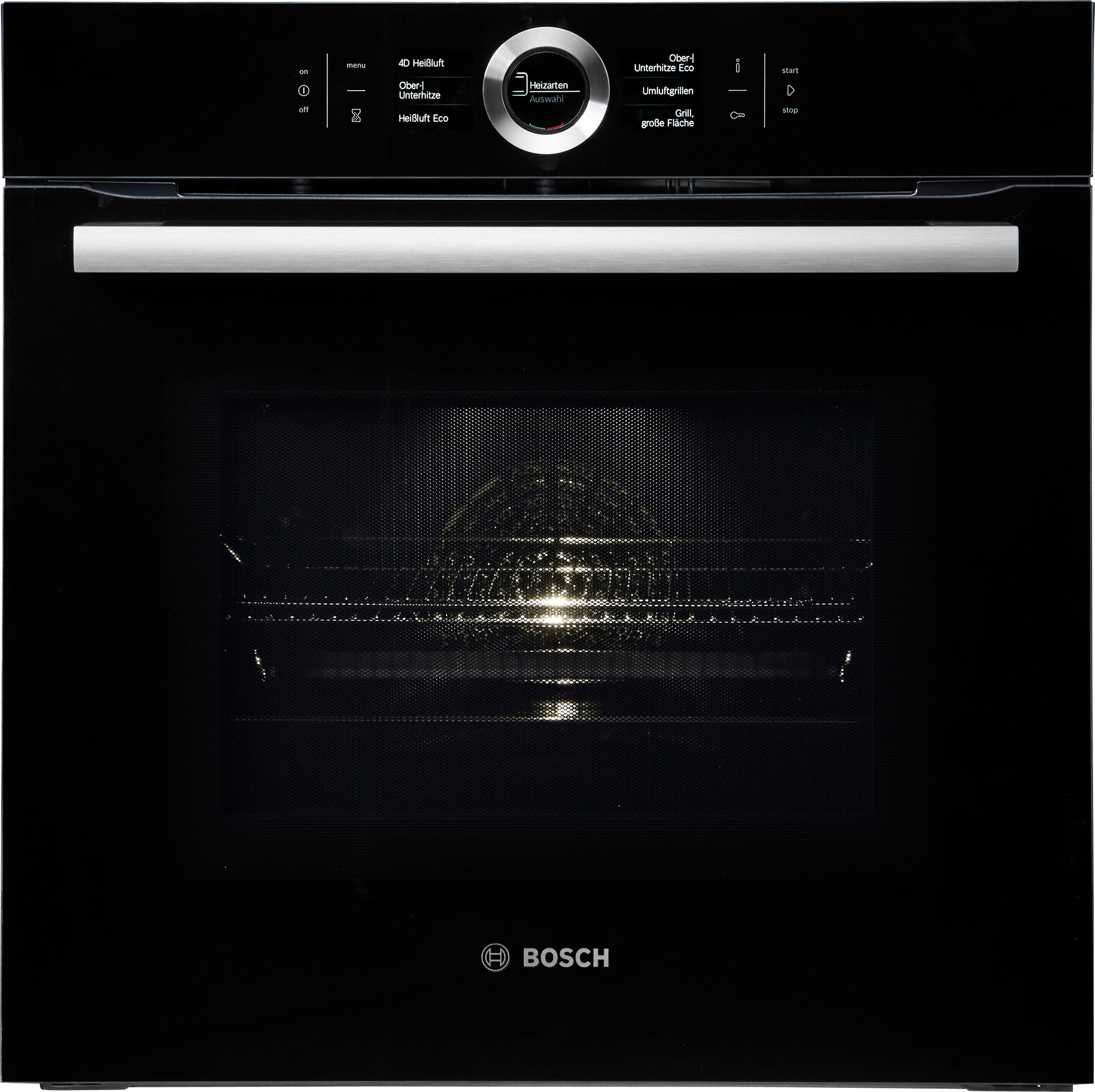 BOSCH Backofen mit Mikrowelle  »HMG6764B1«, mit 1-fach-Teleskopauszug, Pyrolyse-Selbstreinigung