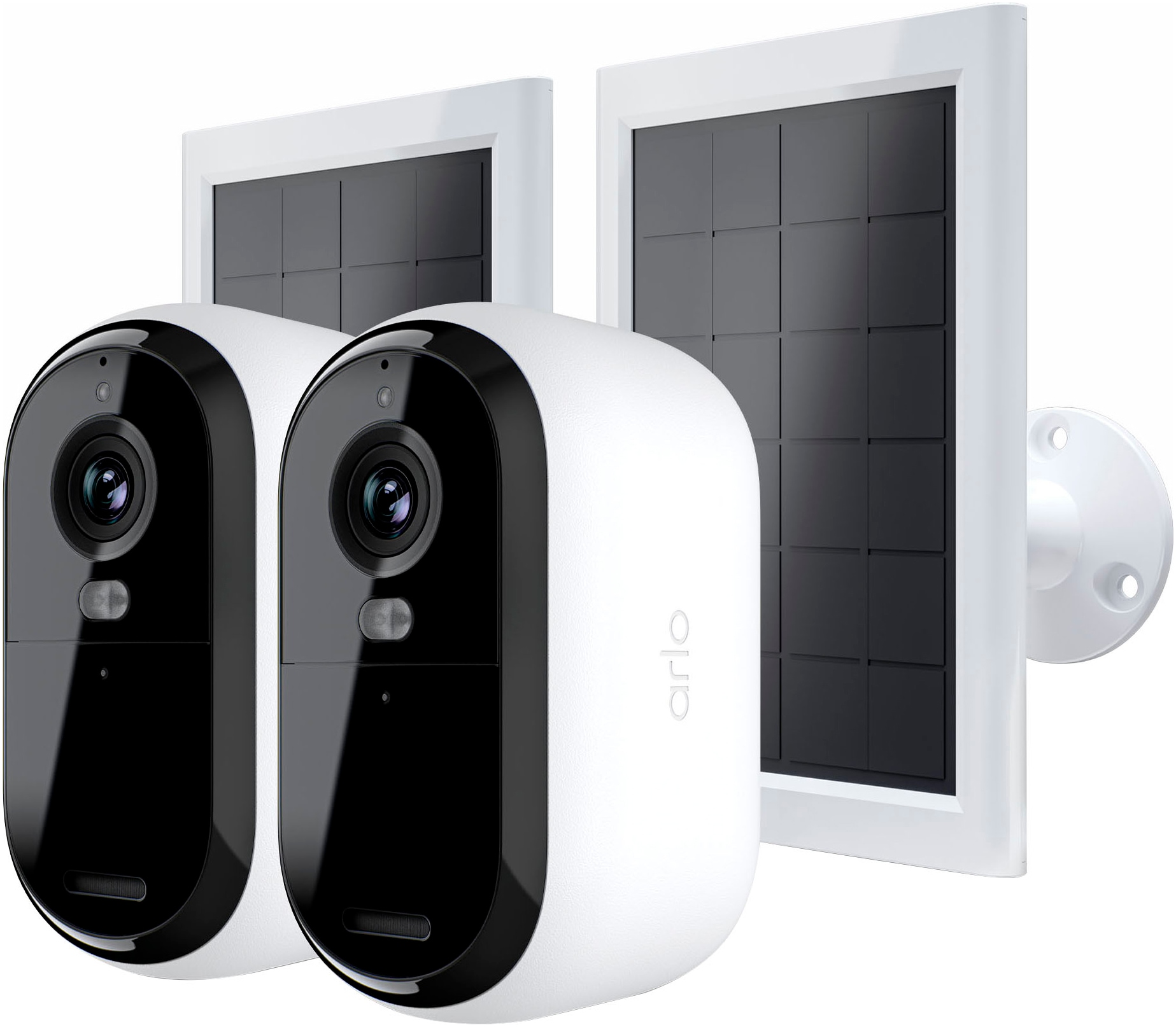Smart Home Kamera »2 2K Outdoor Camera 2pack W/2 Solar Panel«, Außenbereich